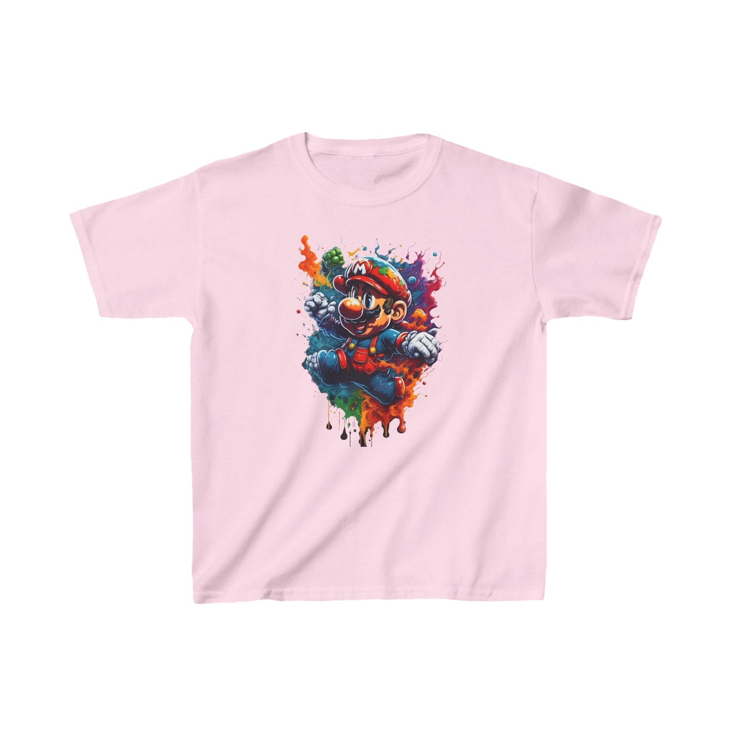 Unisex Childrens Computer Game Graphic Cotton Tee 16 colors