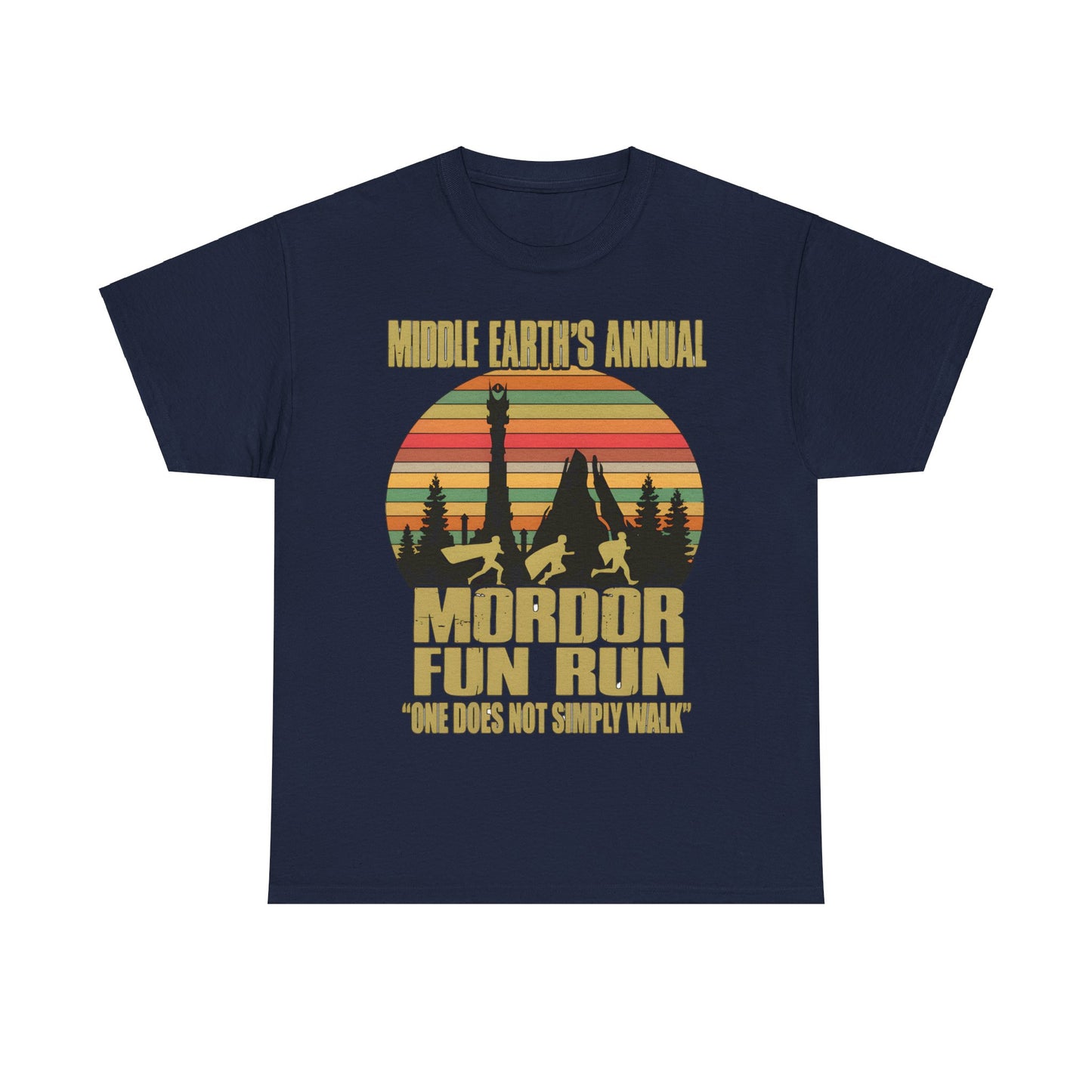 Mordor Annual Fun Run Tolkien Graphic Unisex  Tee Shirt