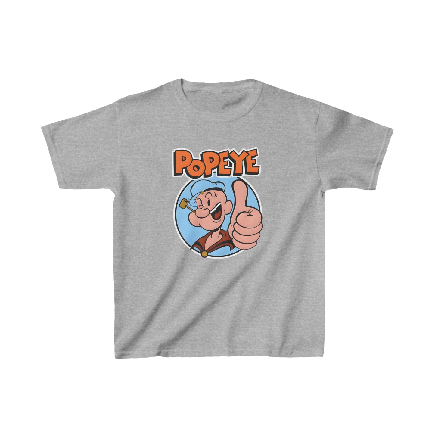 Unisex Kids Popeye Cotton T Shirt Tee Youths Childs