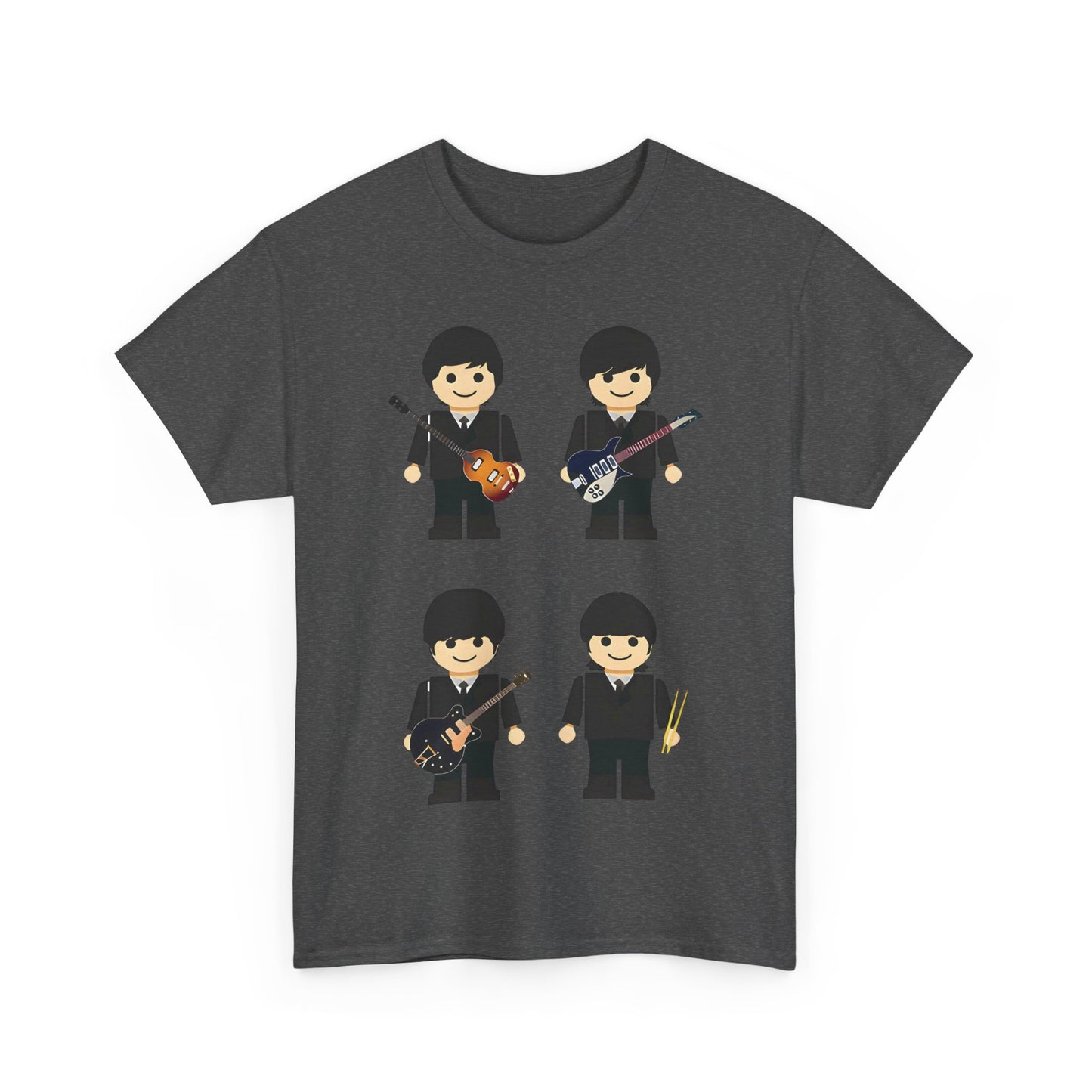 Lego Beatles Graphic T-Shirt Urban Unisex Cotton Tee