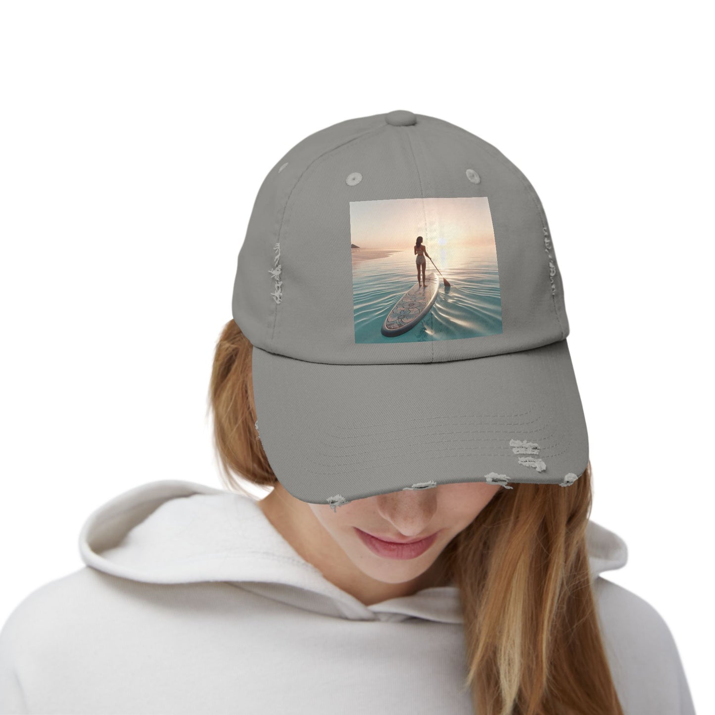 Unisex Distressed Paddleboarders Cap