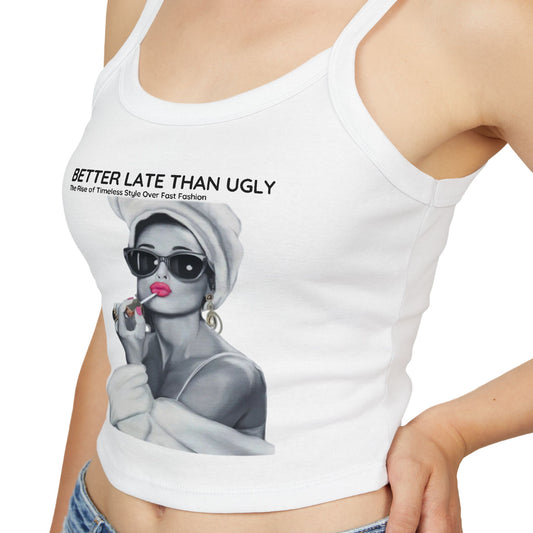 Audrey Funny  Gift Women's Spaghetti Strap Tank Top T Shirt Love