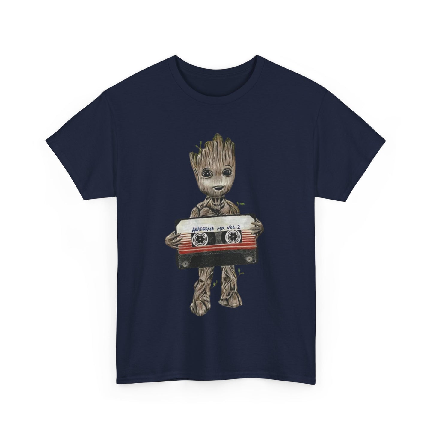 Baby Groot Awesome Mixtape Unisex Men´s Women´s Graphic T Shirt Tee