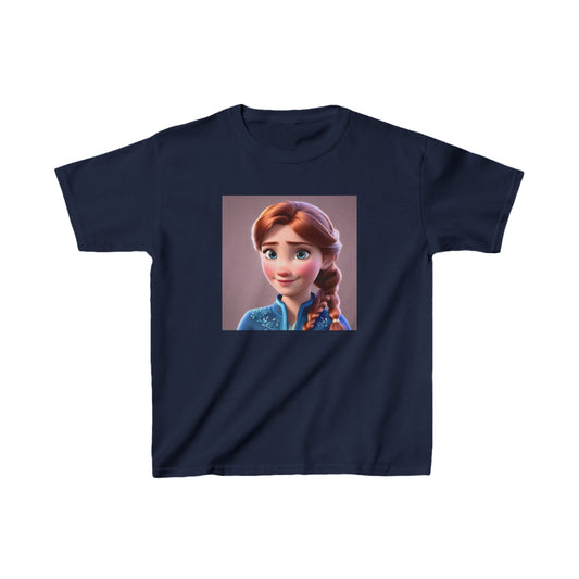 Kids Frozen Anna Heavy Cotton Tee 16 colors