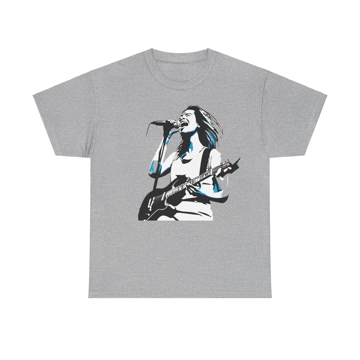 Legend of Rock Graphic T-Shirt, Urban Streetwear Top, Unisex Cotton