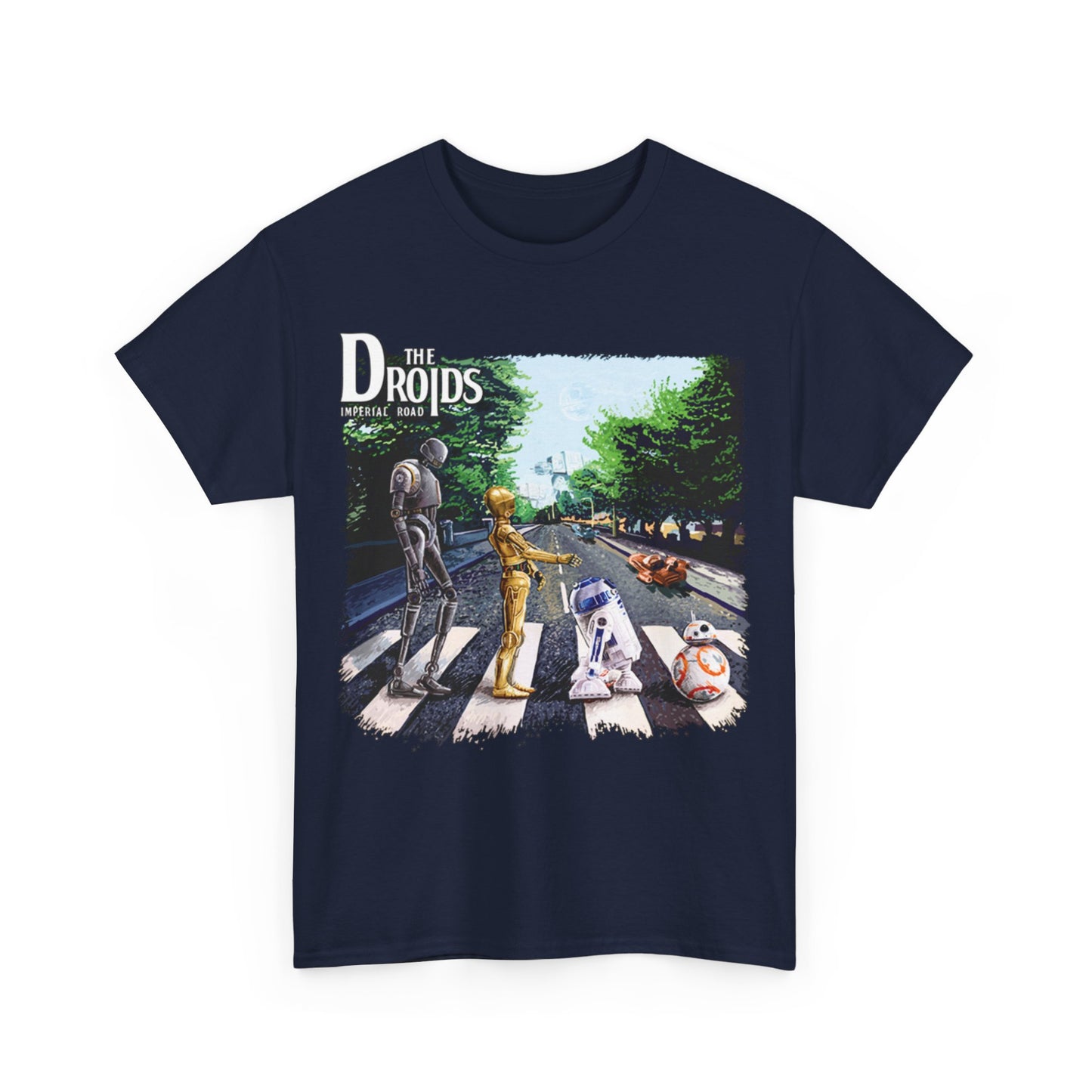 The Droid´s Star Wars the Beatles Abbey Road Mashup Graphic T Shirt Tee