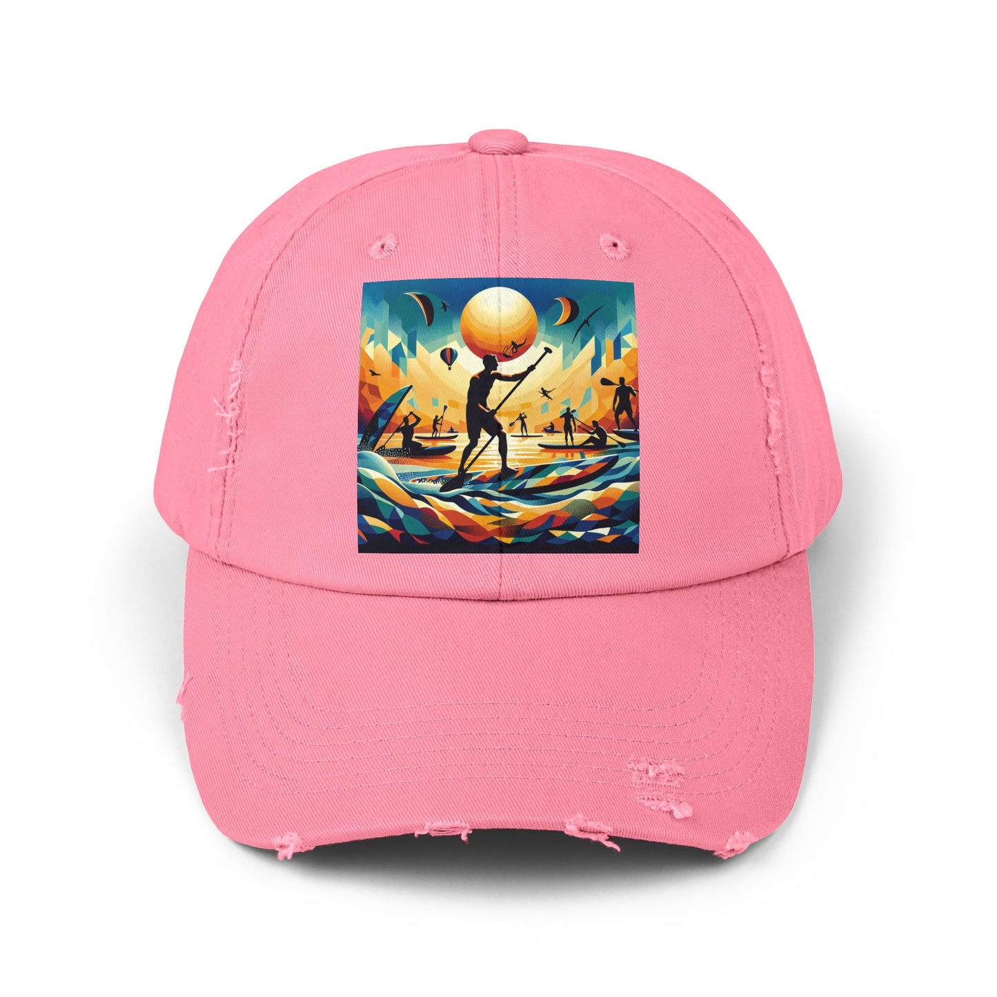 Unisex Distressed Paddleboarders Cap