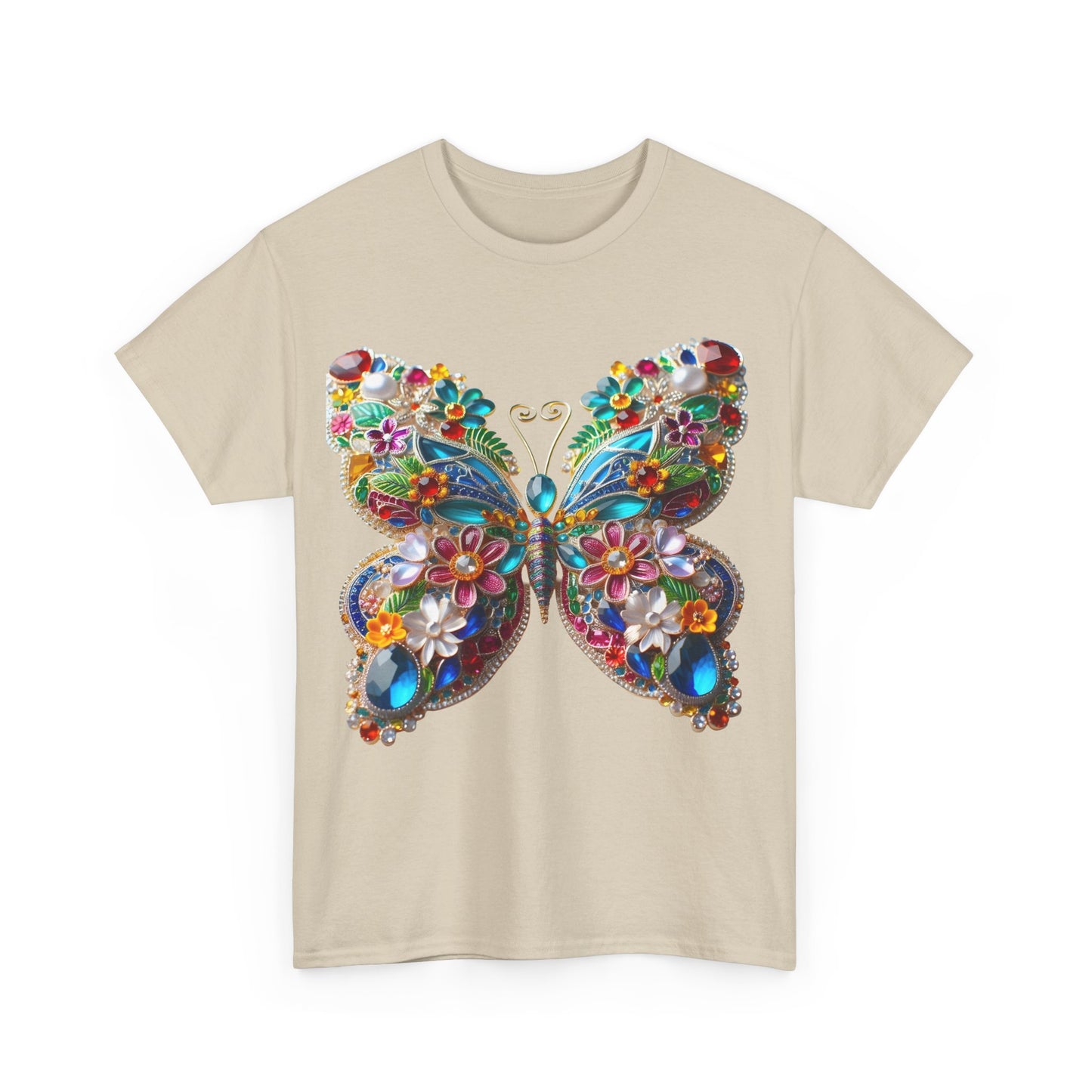 Enchanting Butterfly Brooch Unisex T Shirt Graphic Tee Unisex