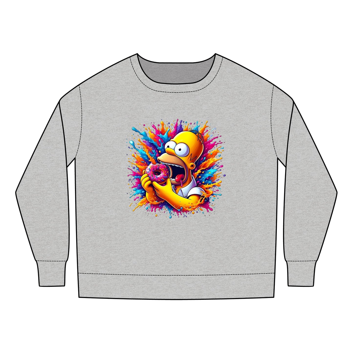 Child´s Urban Homer’s Hungry Delight Sweatshirt Ages 2-7 Years.