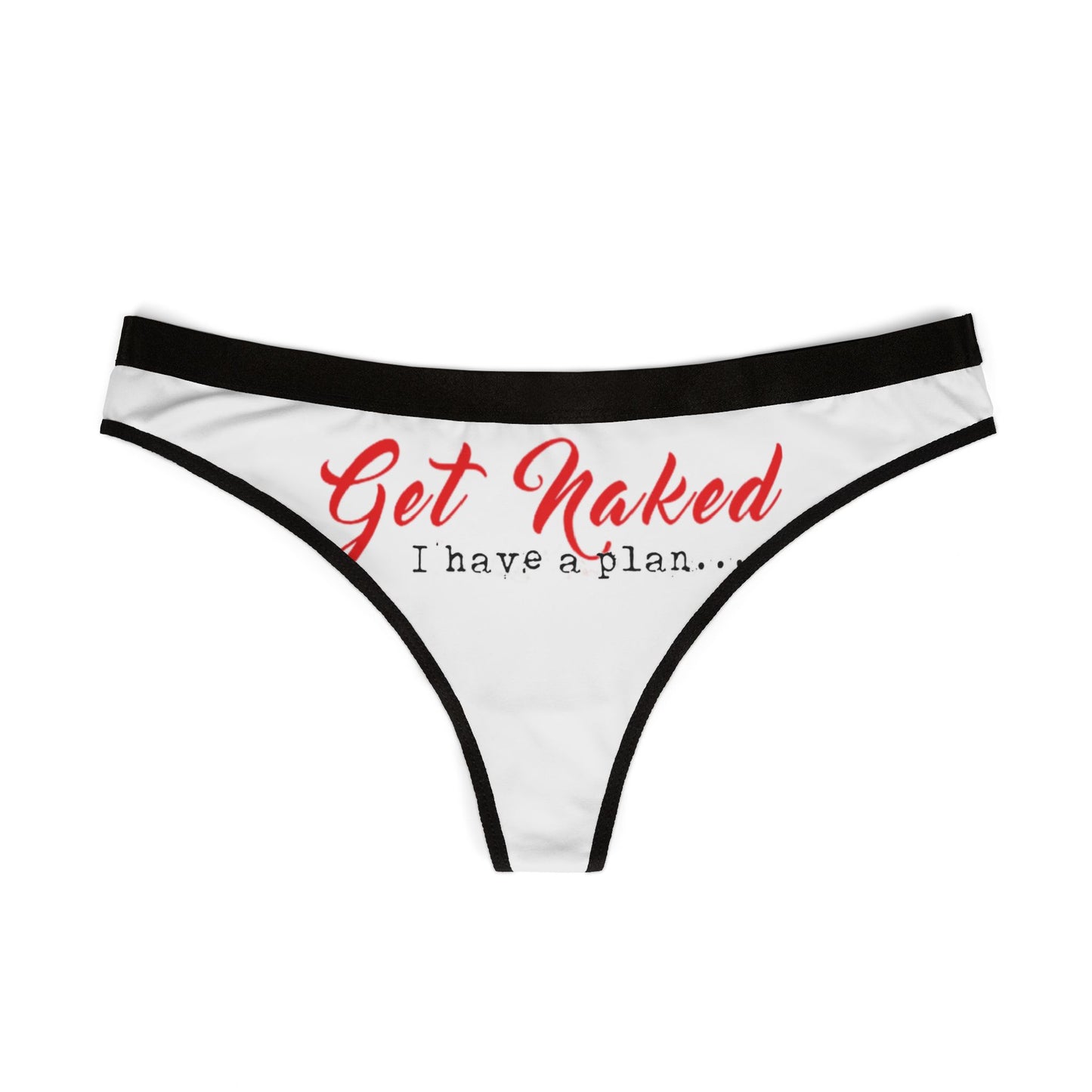 Valentines Naughty Gift Cheeky Womens Thong funny Birthday Anniversary Romantic