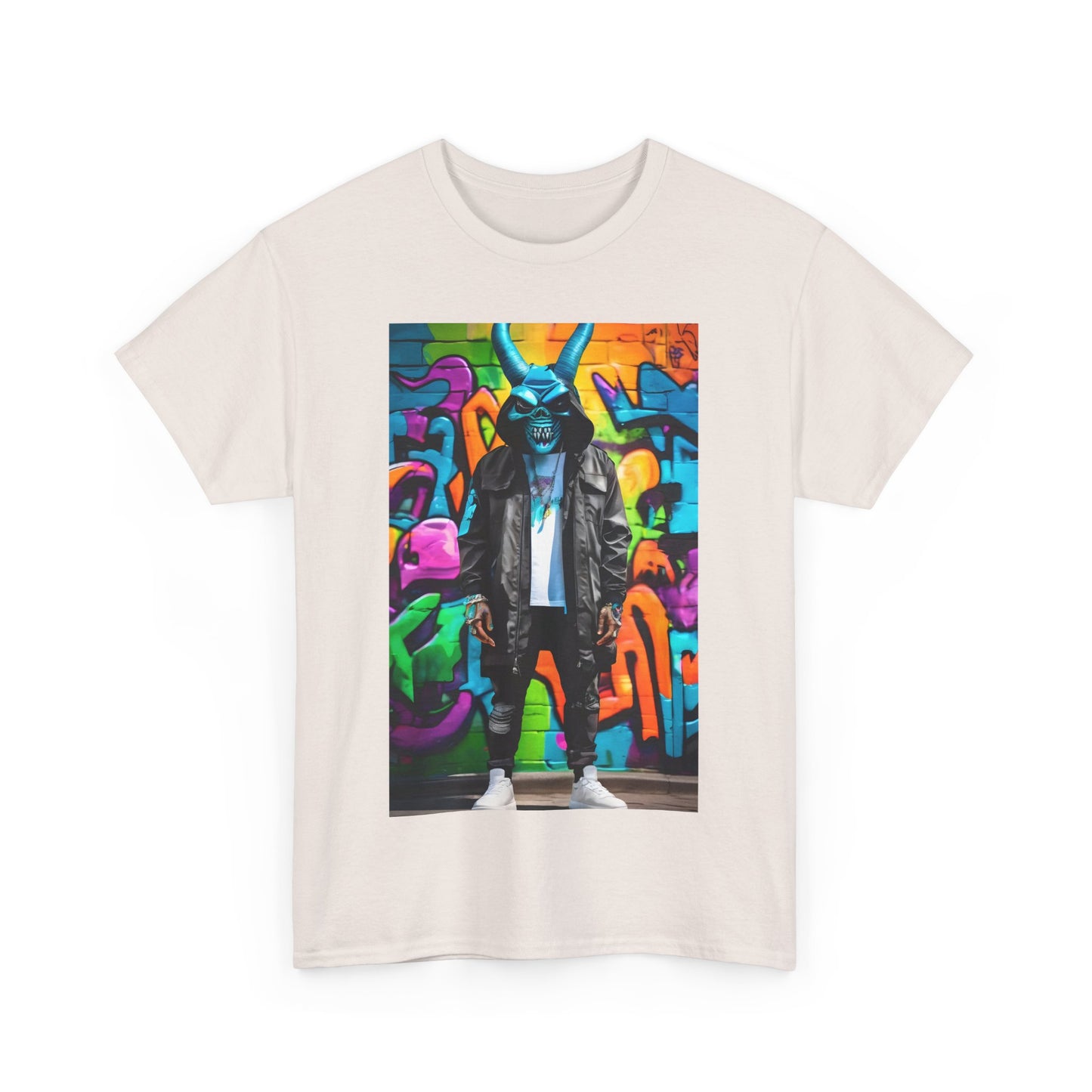 Street Monster Graphic T-Shirt, Urban Streetwear Top, Unisex Cotton