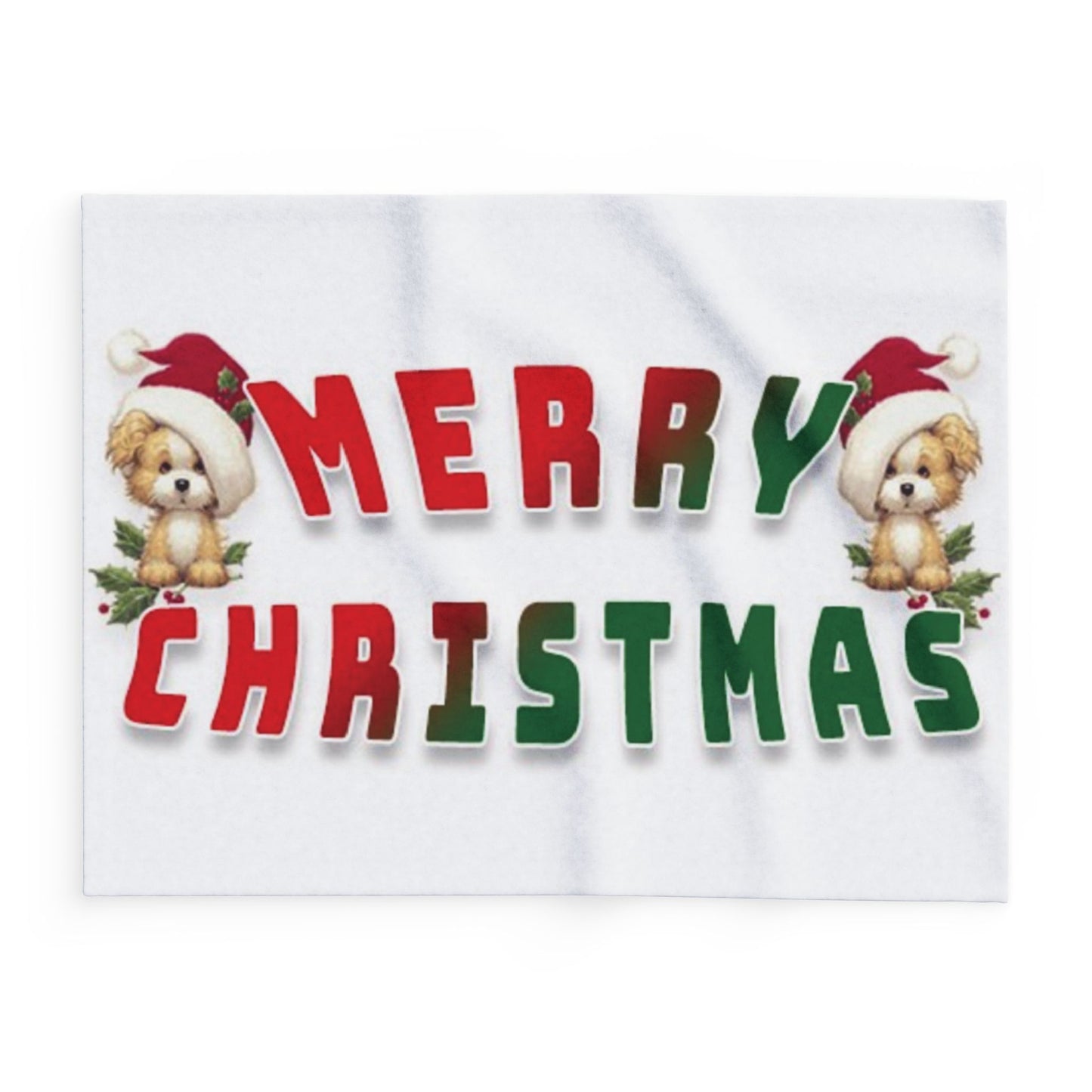 Decorative and Warm Christmas Arctic Fleece Blanket