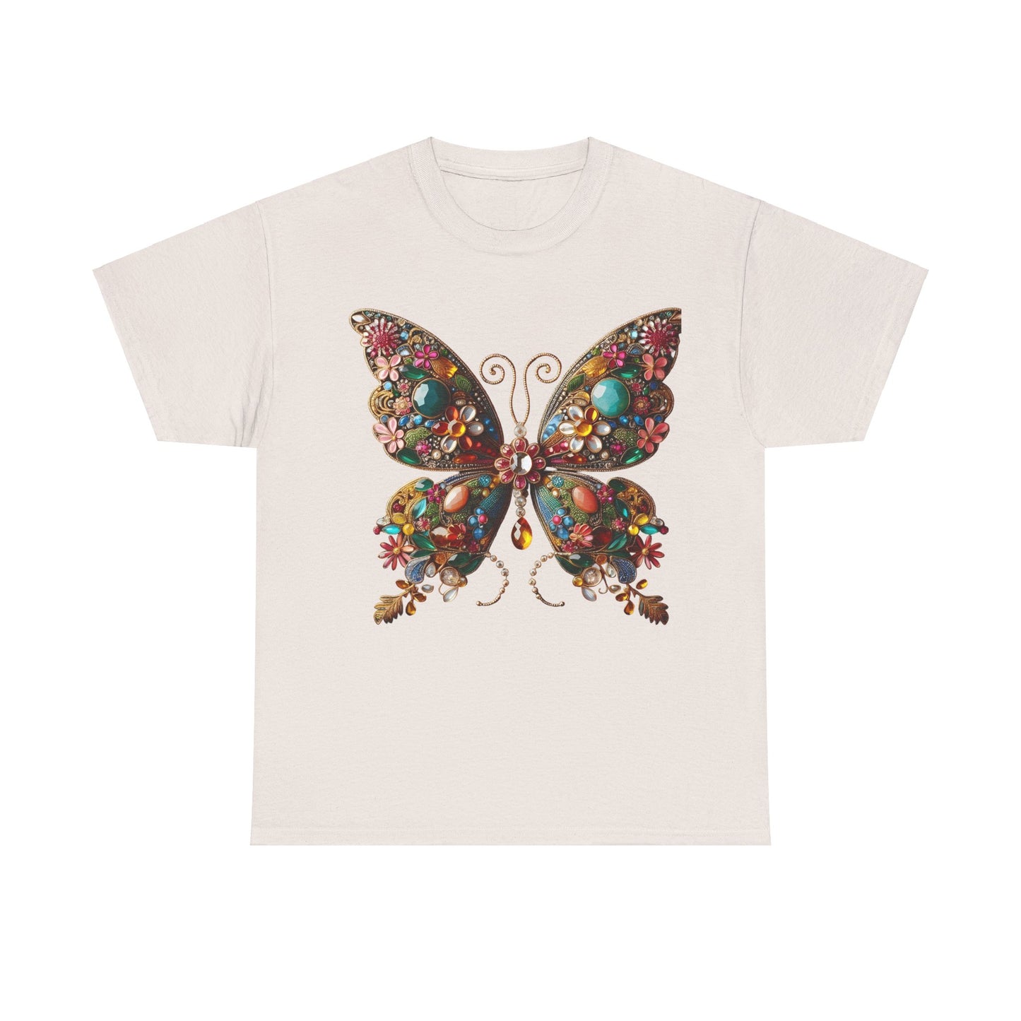 Enchanting Butterfly Brooch Unisex T Shirt Graphic Tee Unisex