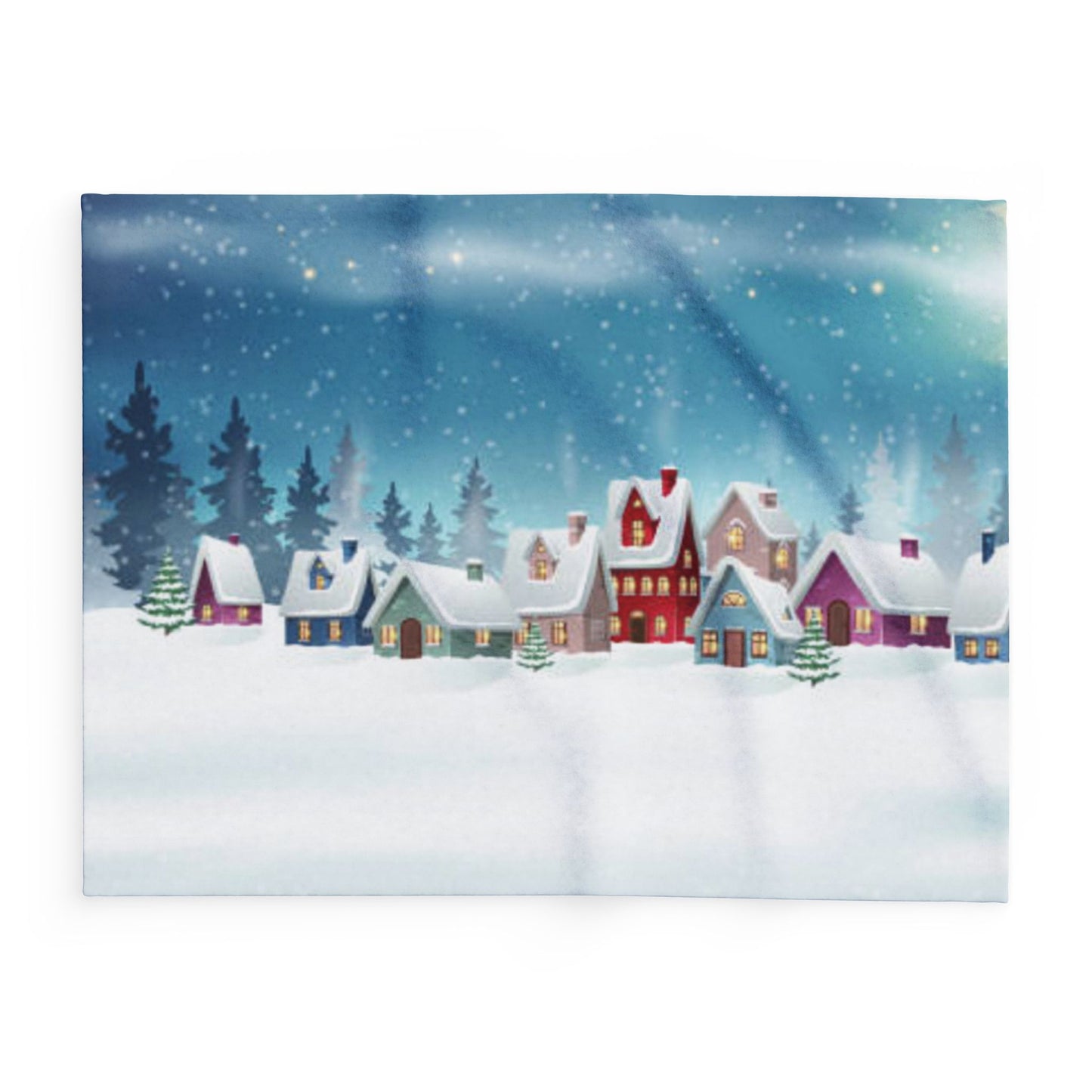 Decorative and Warm Christmas Arctic Fleece Blanket