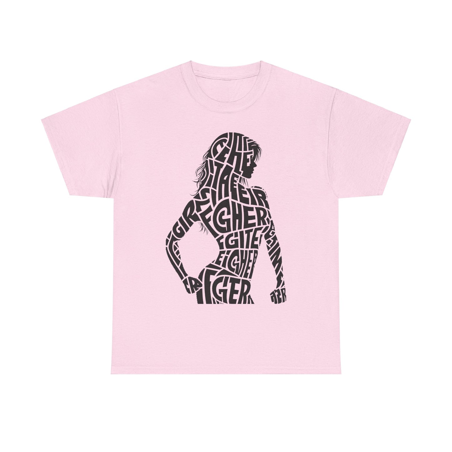 Fighter Girl  Graphic Unisex  T Shirt Tee