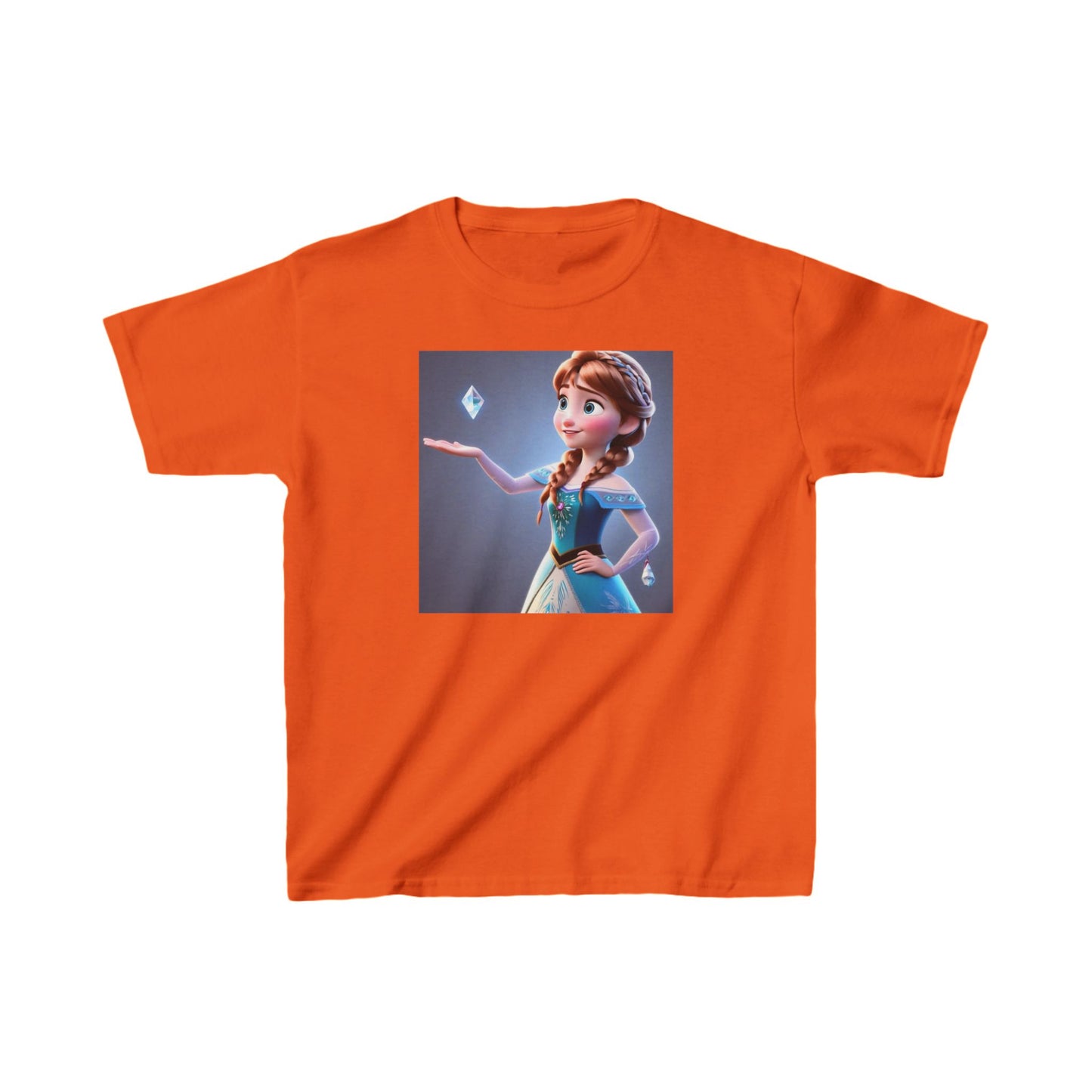 Kids Frozen Anna Heavy Cotton Tee 16 colors