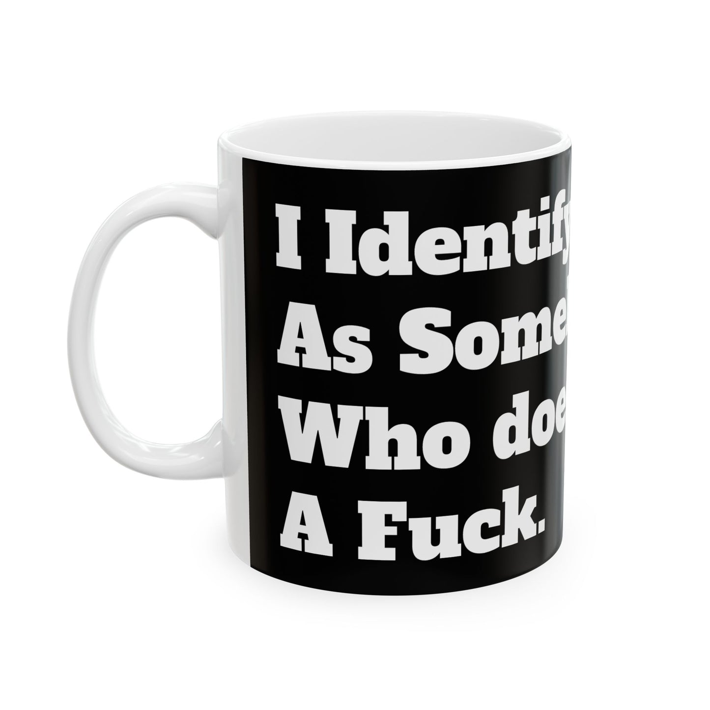 Adult Humor Mug - Inappropriate Slogan Ceramic Mug that brings laughter to any workspace with its cheeky F-word design.