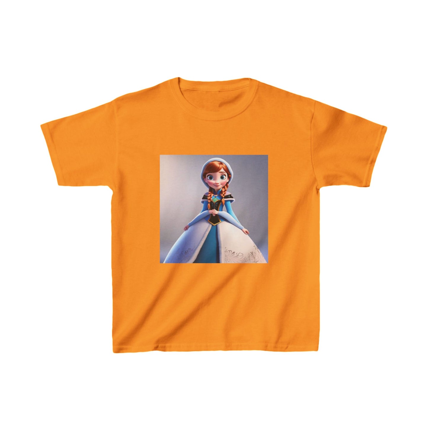 Kids Frozen Anna Heavy Cotton Tee 16 colors