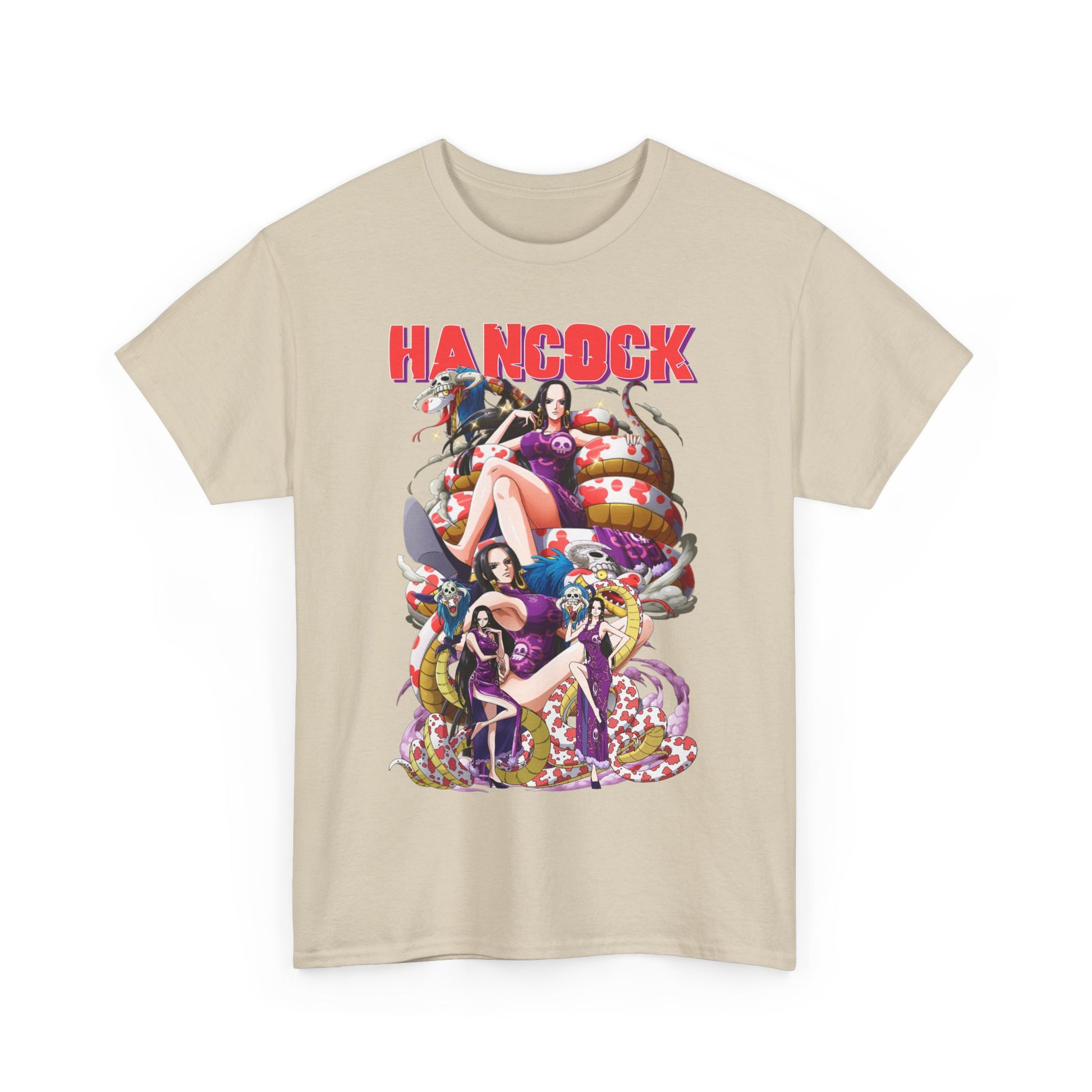 Elegant Hancock-themed men's t-shirt displaying a vibrant and artistic design featuring the character Hancock amidst intricate background imagery.