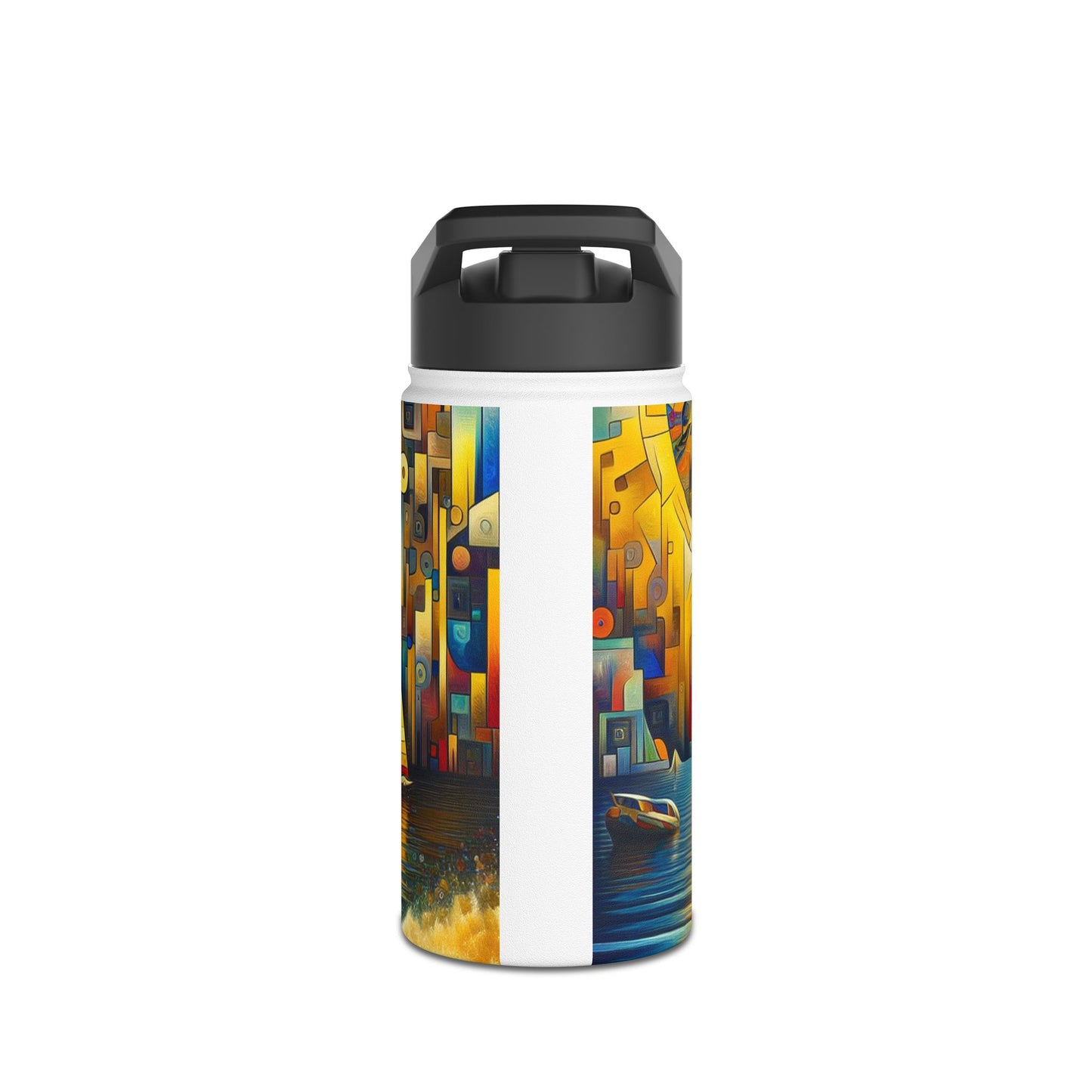 Fantasy Paddleboarding Stainless Steel Water Bottle, Standard Lid