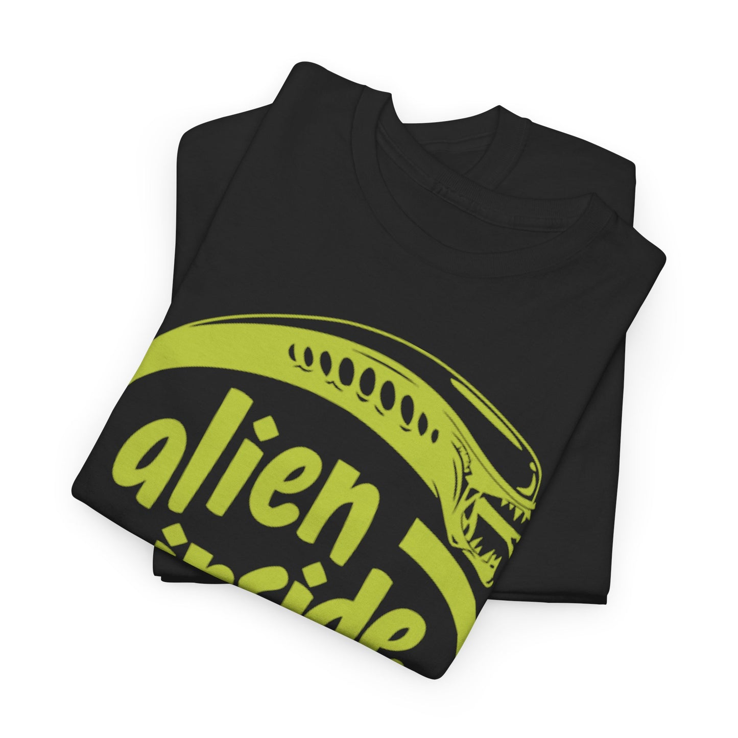 Alien inside Intel Parody Unisex Men´s Women´s Graphic T Shirt Tee