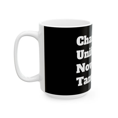 Funny Office Mug with a bold F-word design, representing an ideal gift for someone who appreciates cheeky adult humour.