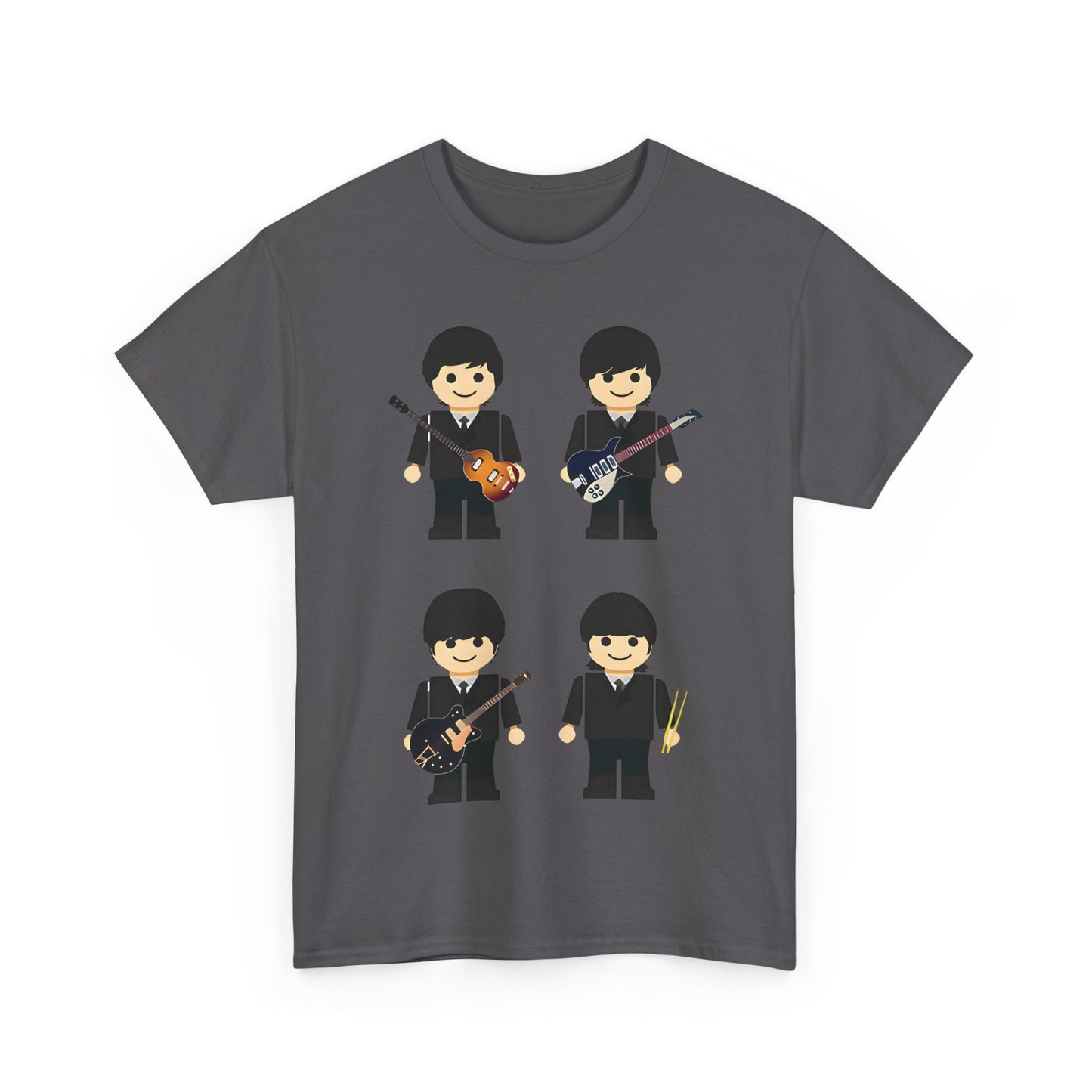 Lego Beatles Graphic T-Shirt Urban Unisex Cotton Tee