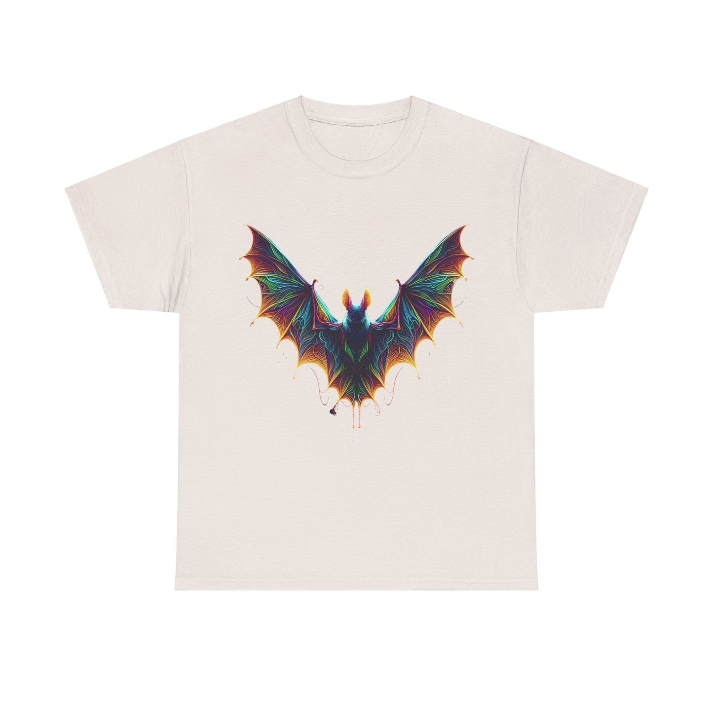 Radiant Evolution Bat Tee  Unisex Cotton Tee Graphic T Shirt