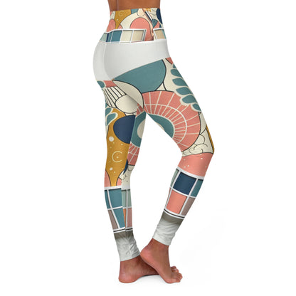 Chic Dazzling Dreams Studio leggings designed for versatility, combining a flattering fit with luxurious materials perfect for casual outings or workouts.