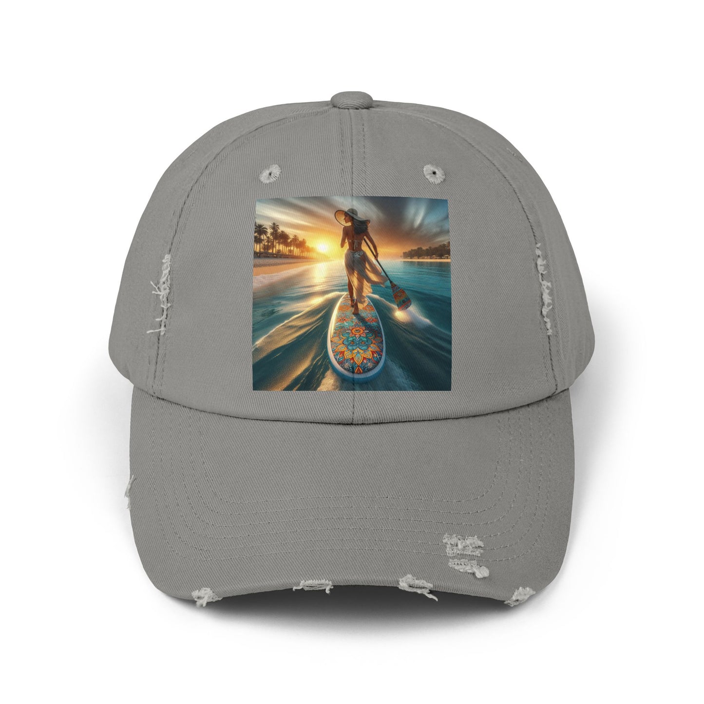 Unisex Distressed Paddleboarders Cap