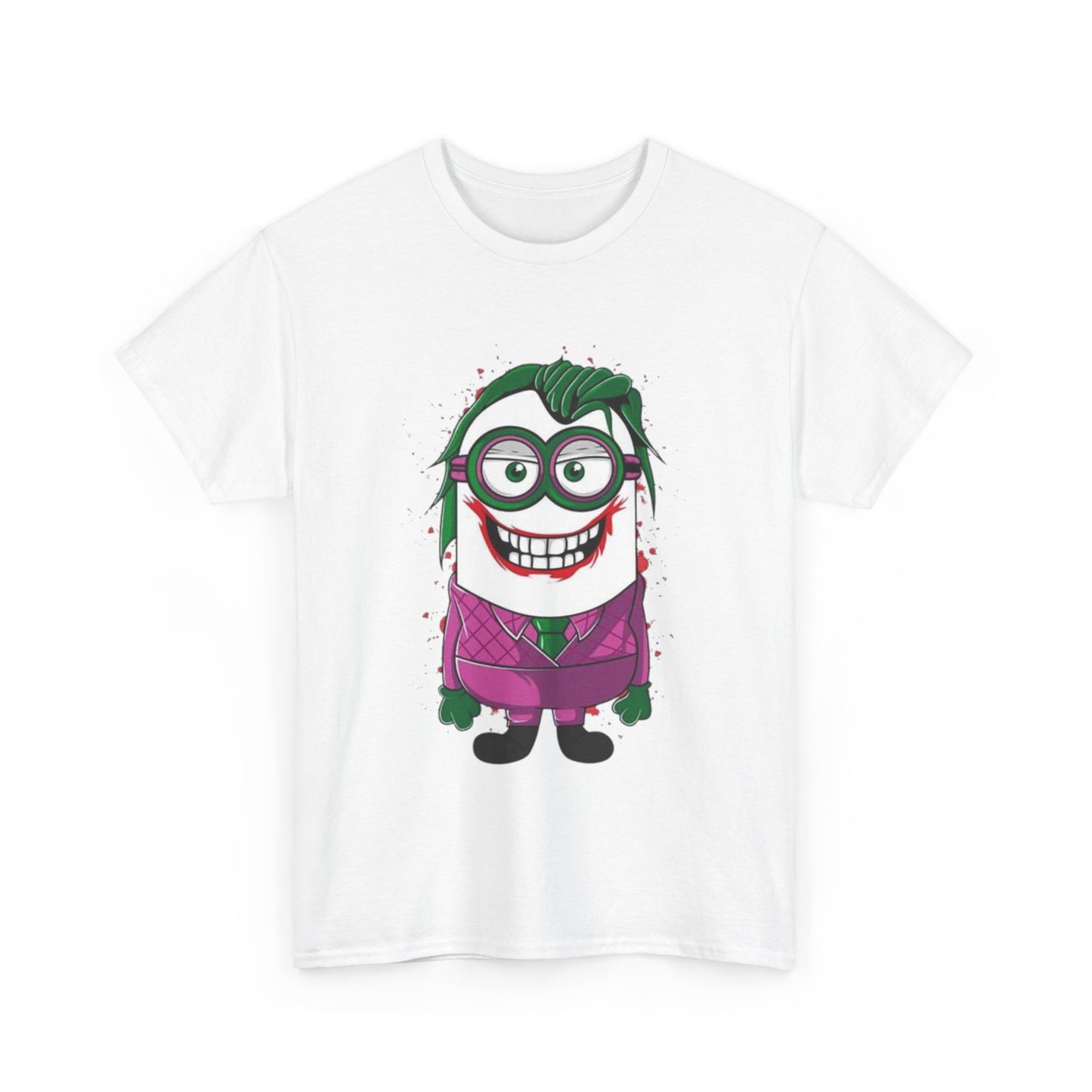 Men´s Funny T Shirt Joker Minion Design DC Comics  Cartoon Unisex Dark Knight