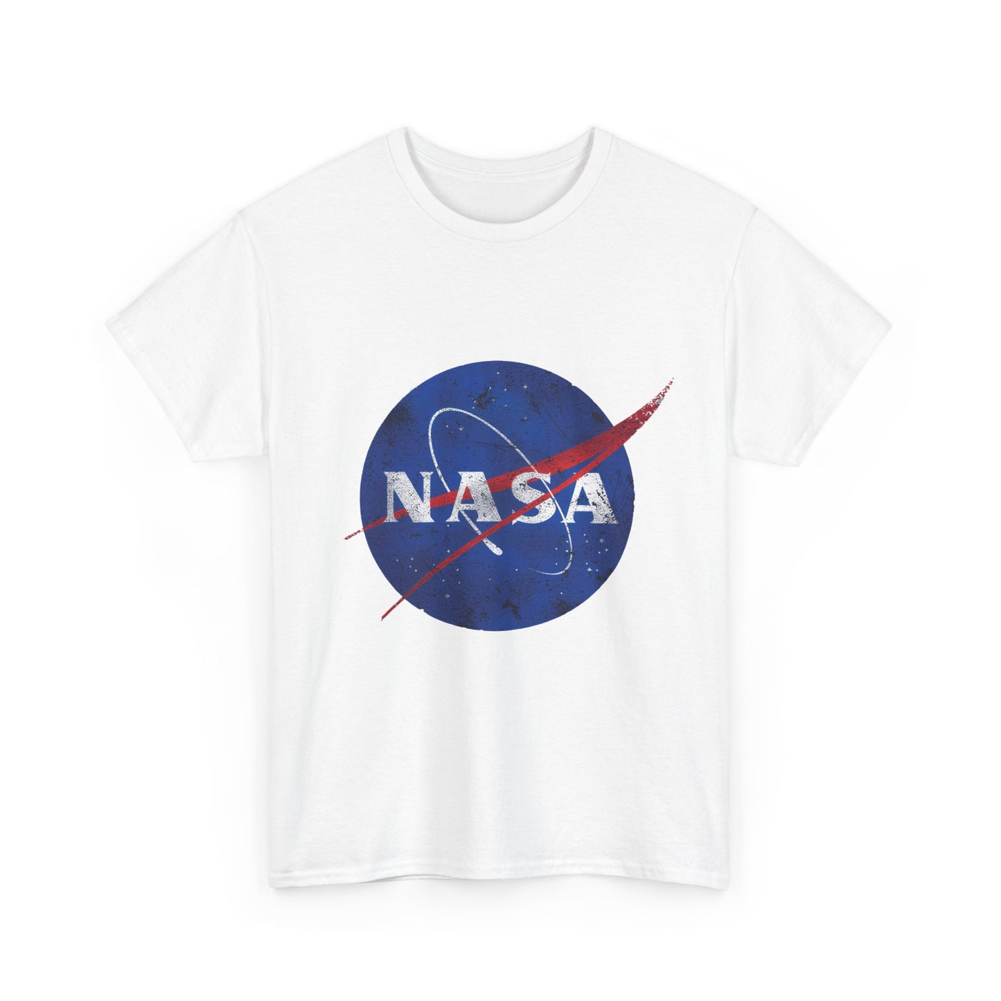 NASA Logo Graphic T-Shirt Urban Unisex Cotton