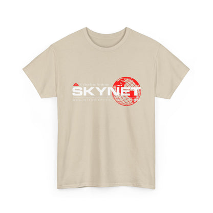 Skynet Terminator Graphic Cotton Funny Mens Womens Unisex Tee Shirt showcasing a stylish design that's out of this world, ideal for nerds who love a good laugh.