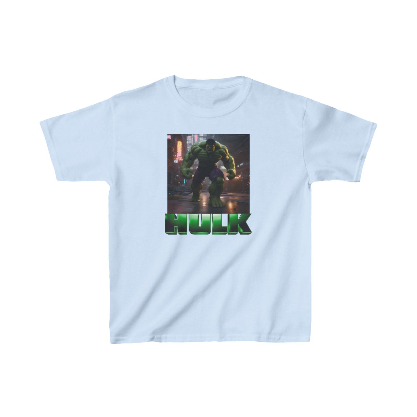 Kids Incredible Hulk Heavy Cotton Tee 16 colors