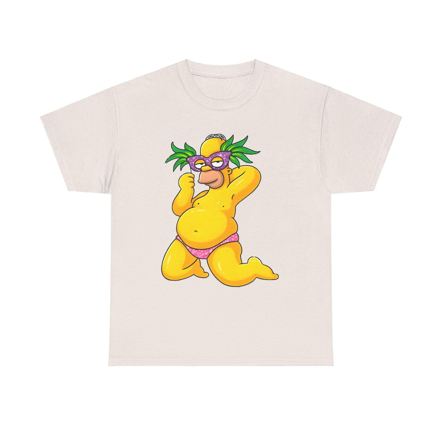 Homer Simpson  Unisex Cotton Tee Graphic T Shirt