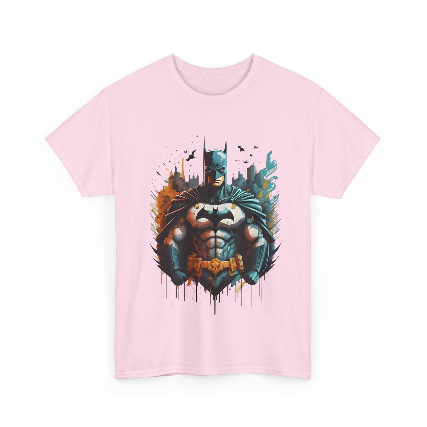 Unleash the Power of Gotham: Batman Graphic Unisex Graphic Tee Shirt