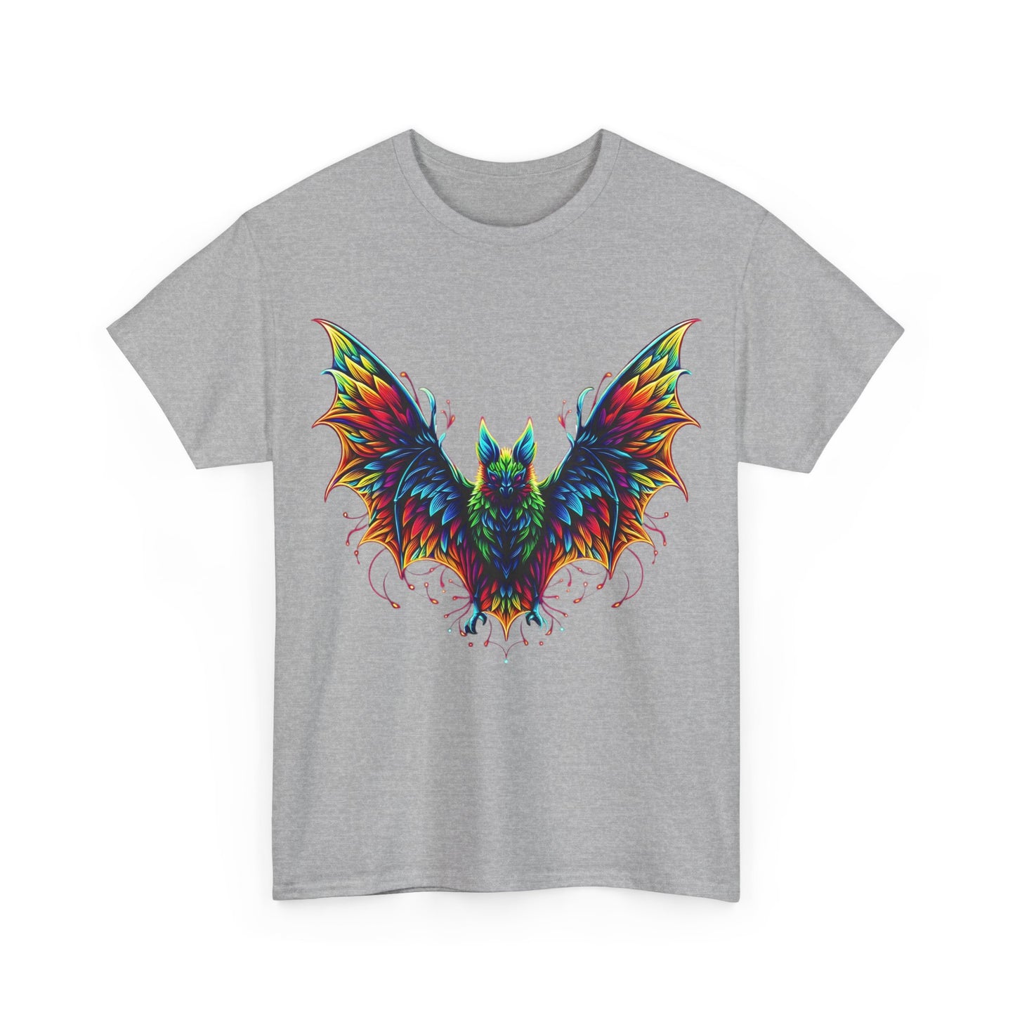 Radiant Evolution Bat Tee  Unisex Cotton Tee Graphic T Shirt