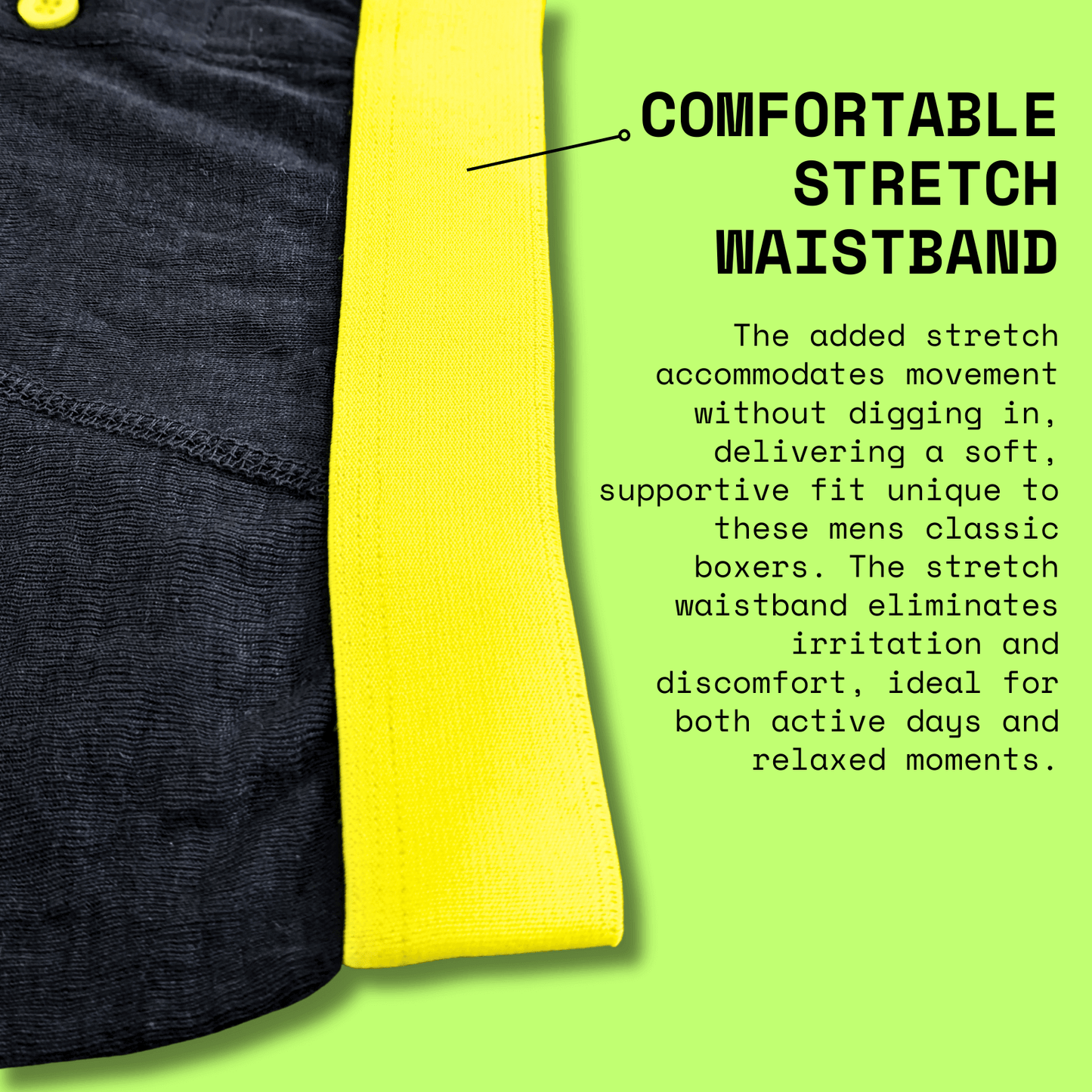 6 pack classic menswear black cotton blend boxer shorts b...