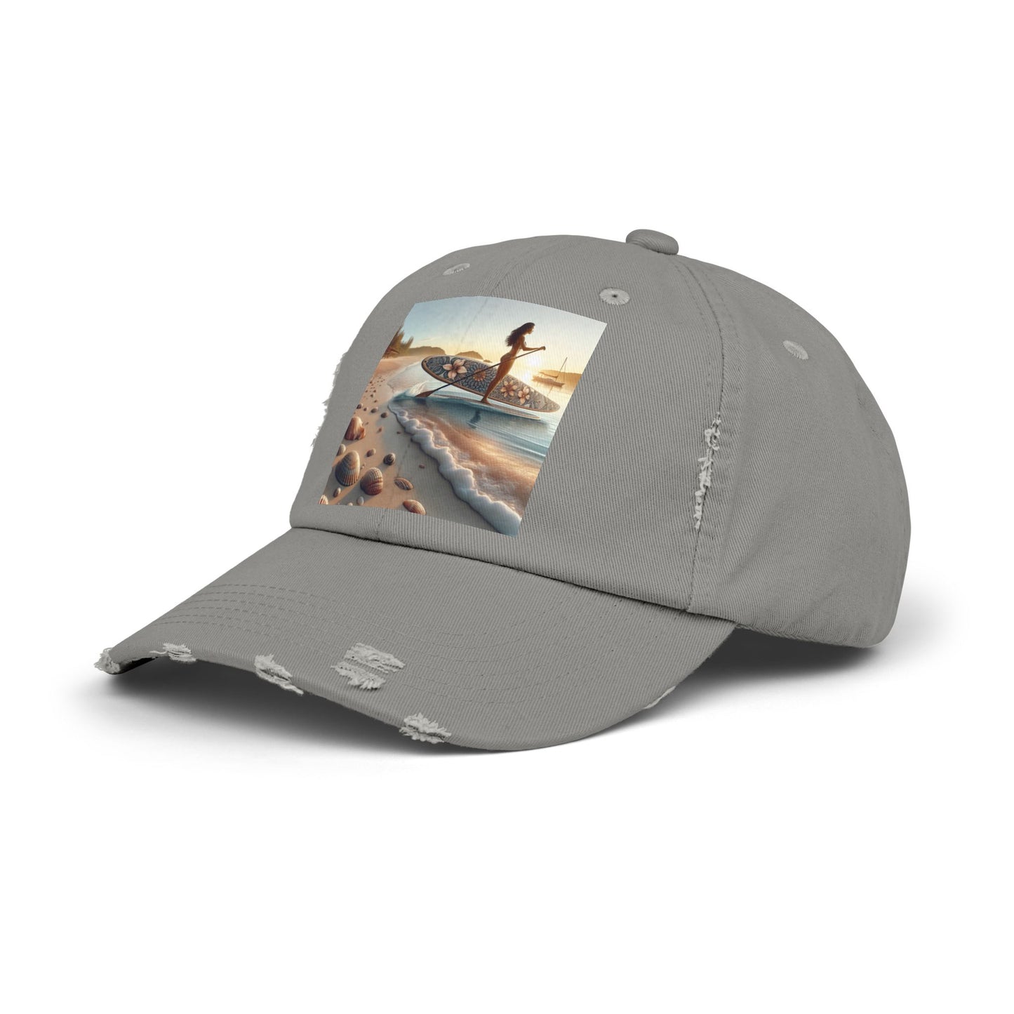 Unisex Distressed Paddleboarders Cap