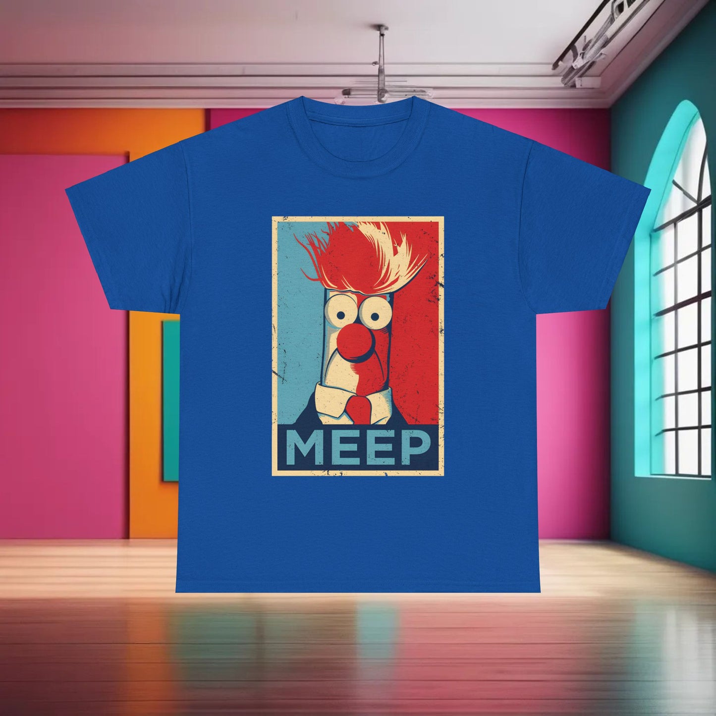 Muppets Beaker Meep Graphic T-Shirt Urban Unisex Cotton