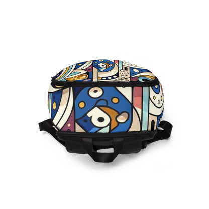 Elegant and sophisticated Modern Play Backpack from Dazzling Dreams Studio, showcasing meticulous craftsmanship and ample storage, ideal for contemporary trendsetters.