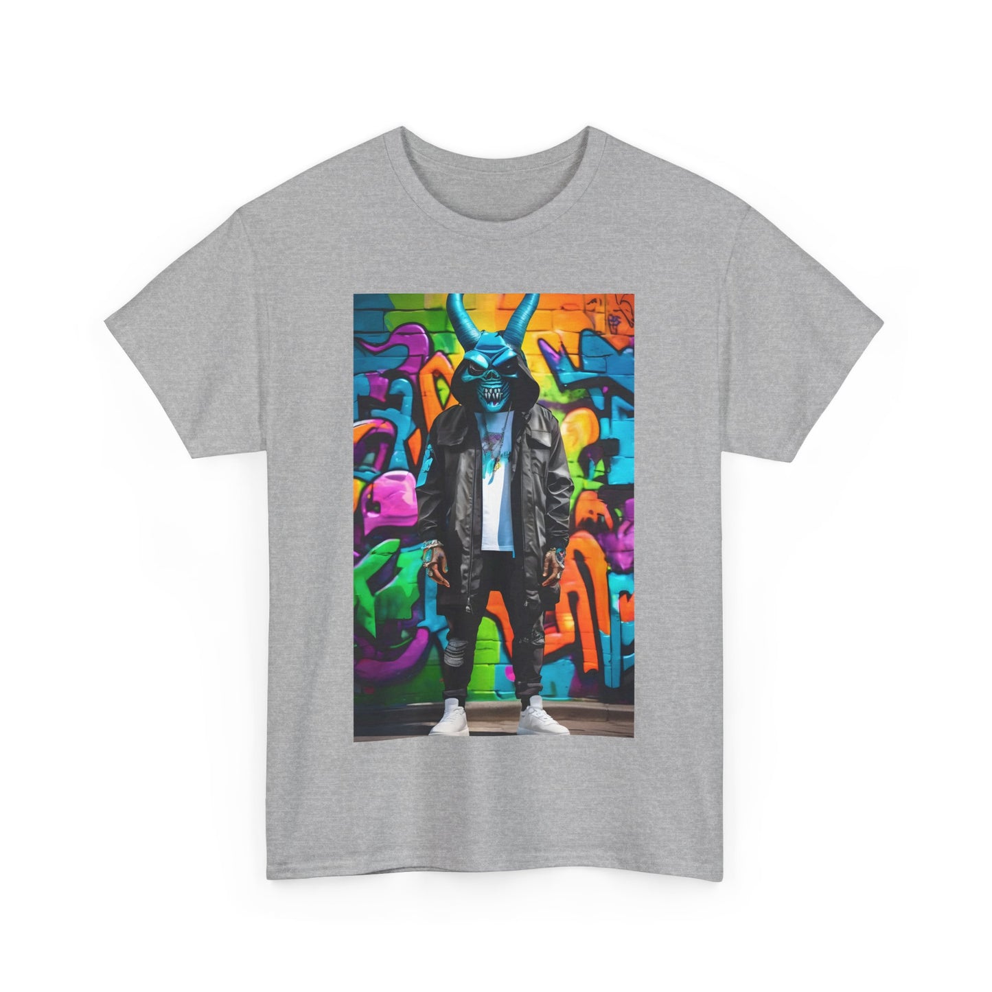 Street Monster Graphic T-Shirt, Urban Streetwear Top, Unisex Cotton