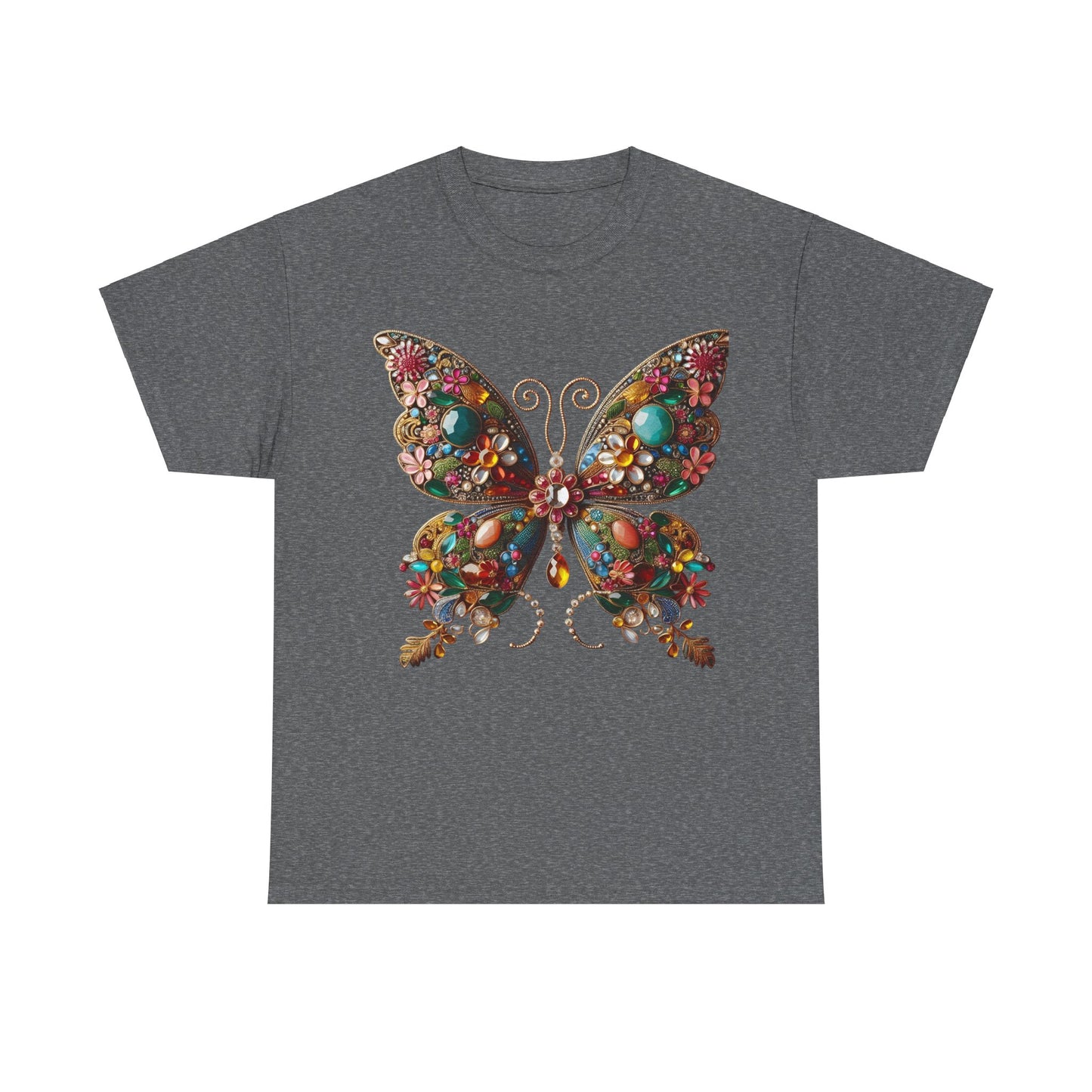 Enchanting Butterfly Brooch Unisex T Shirt Graphic Tee Unisex