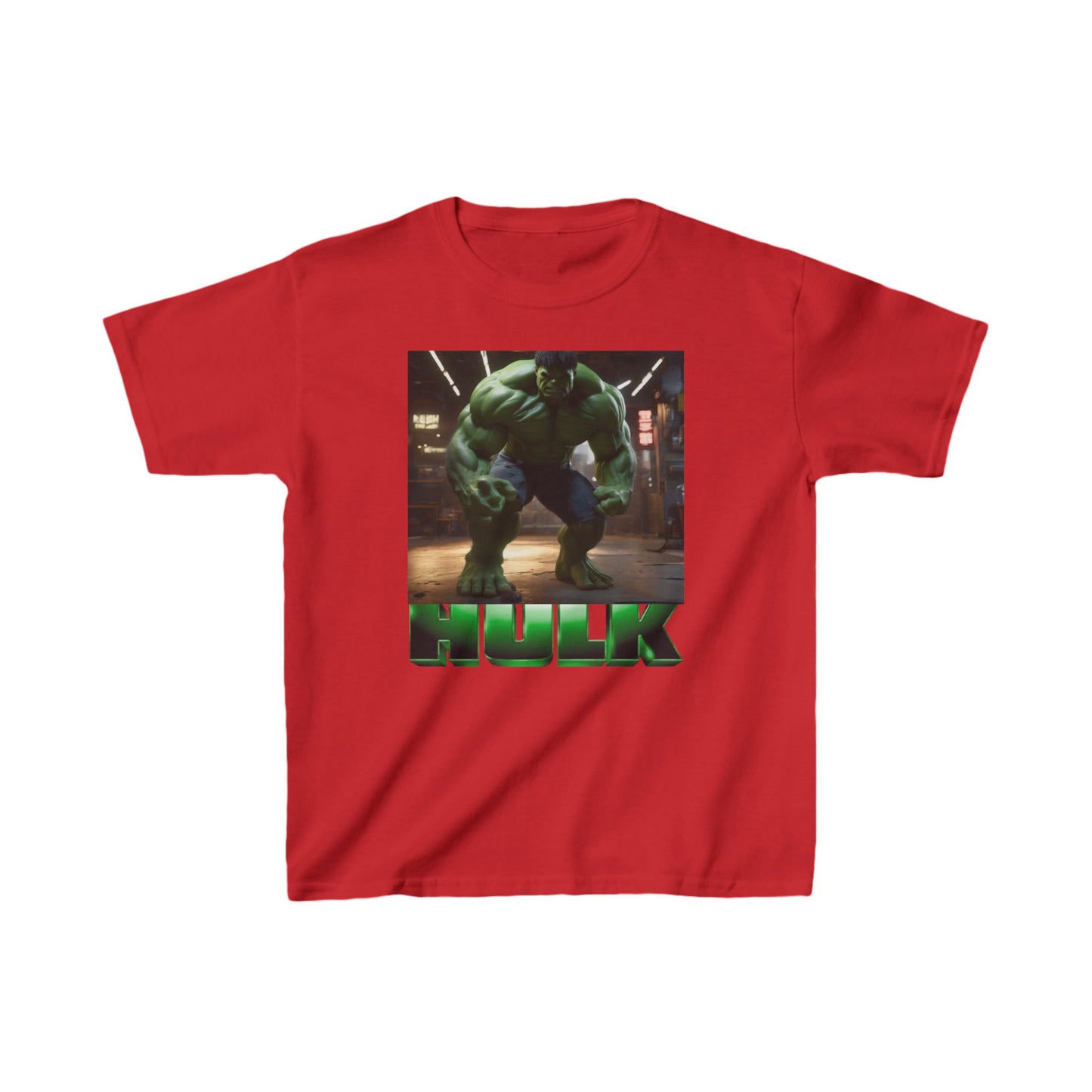 Kids Incredible Hulk Heavy Cotton Tee 16 colors