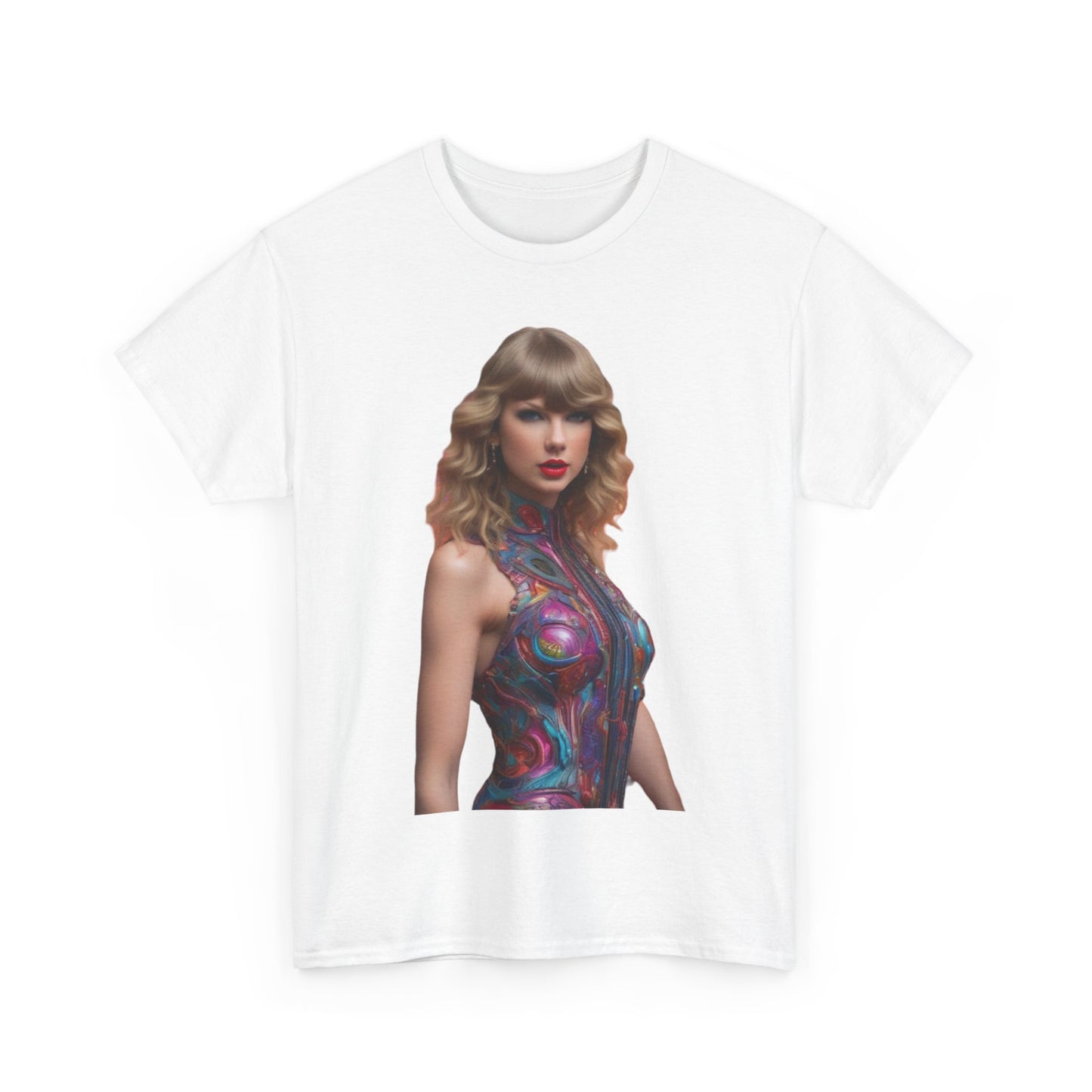 Swifties psychedelic  Taylor Swift Heavy Cotton Tee