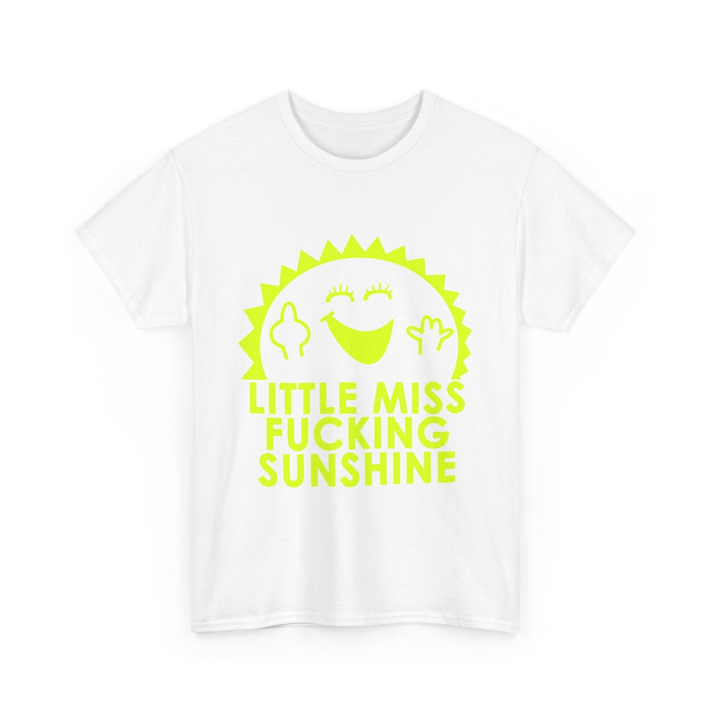 Little Miss Sunshine Women´s Graphic Cotton Funny T Shirt Tee