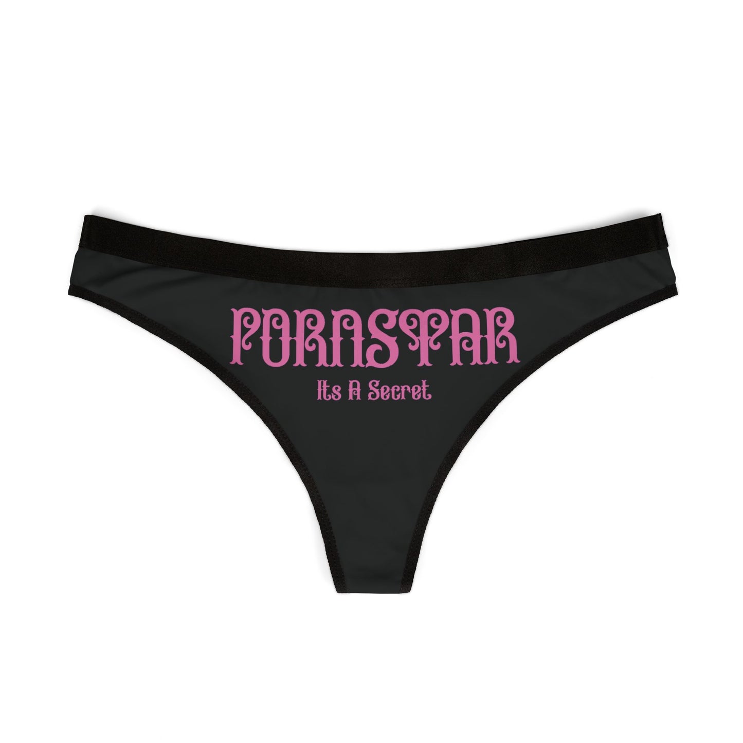 Womens Naughty Thong Panties, Cheeky & Sexy, PORNSTAR: It’s a Secret Design!