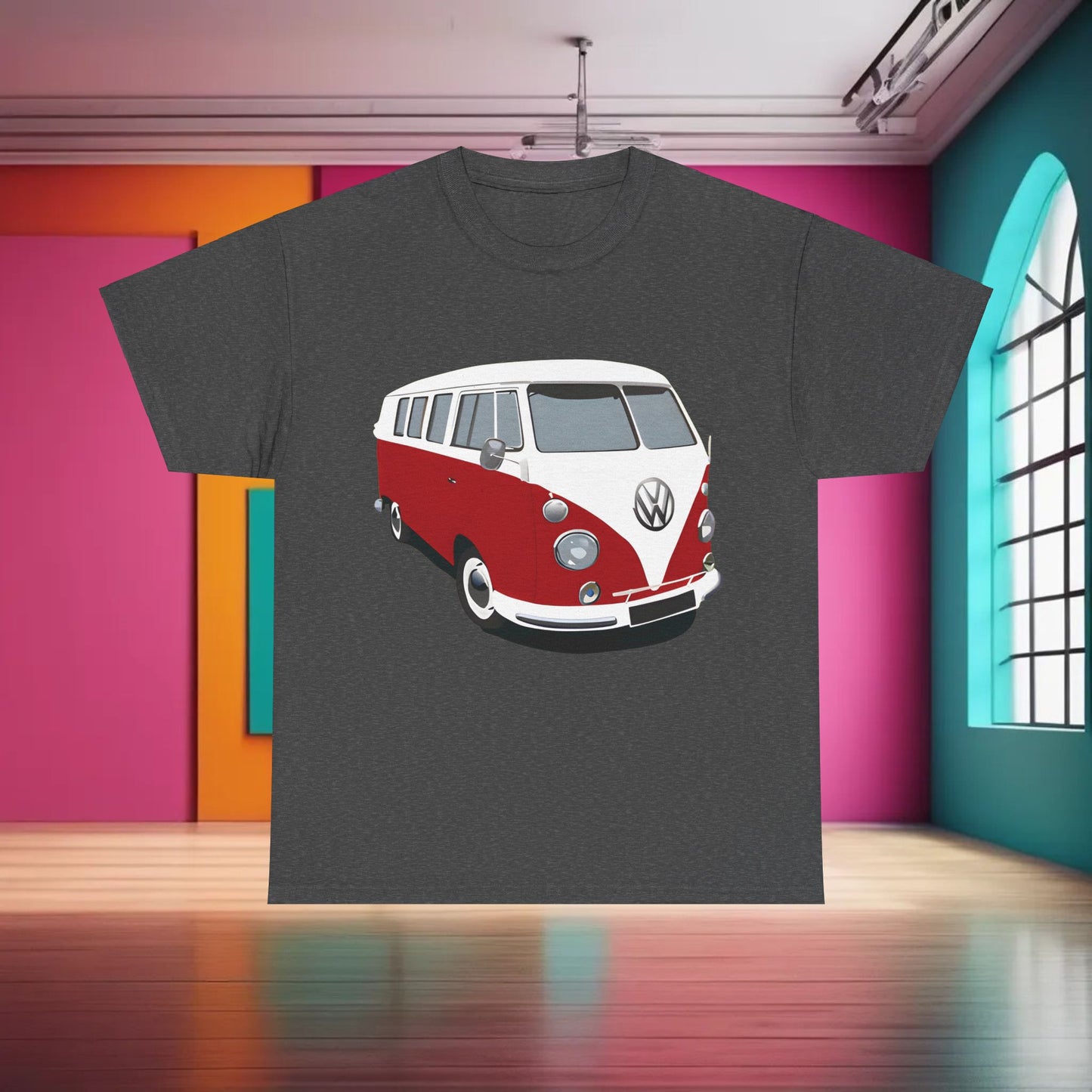 VW Camper Van Graphic T-Shirt Urban Unisex Cotton Tee