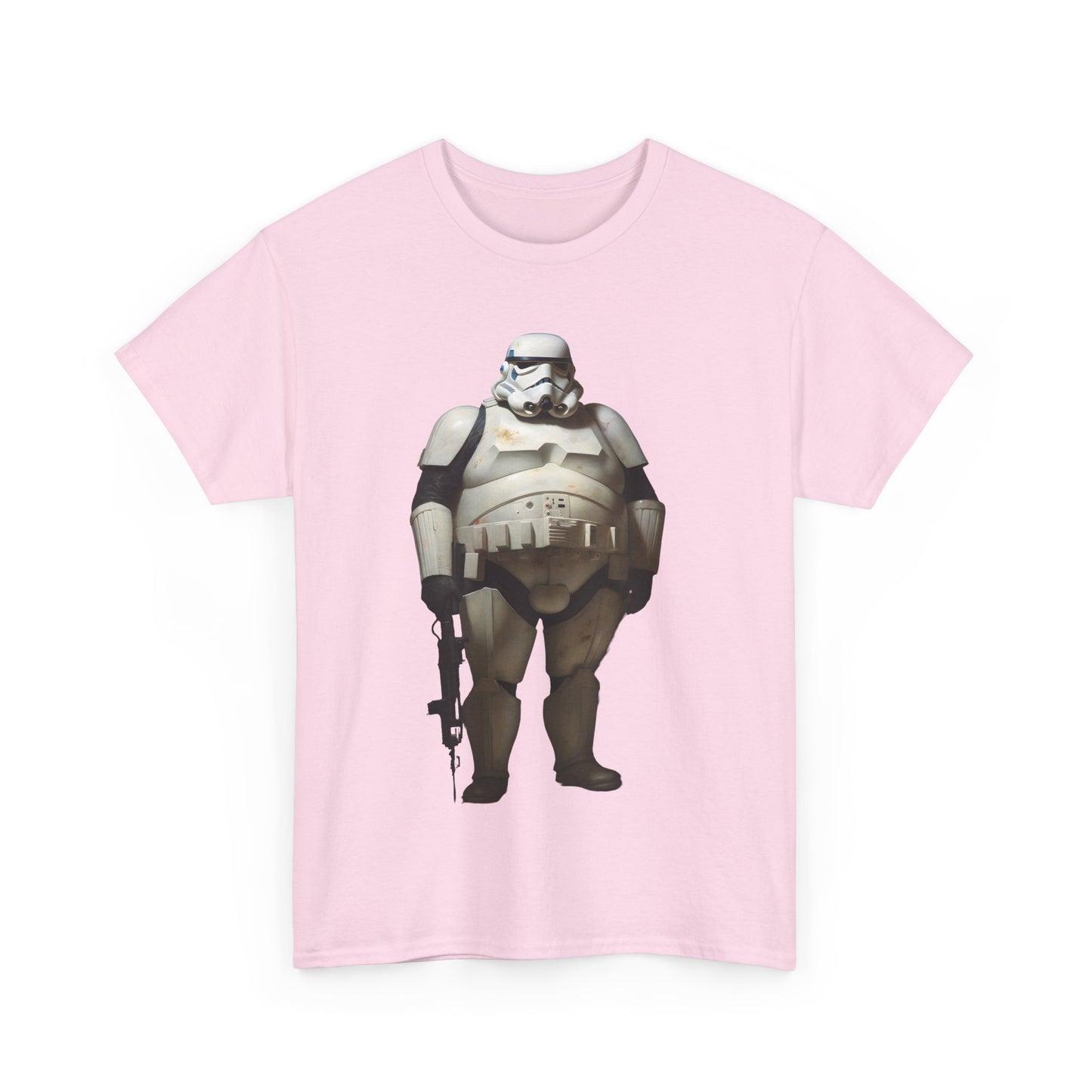 Chubby Stormtrooper  Graphic Unisex Graphic Tee Shirt