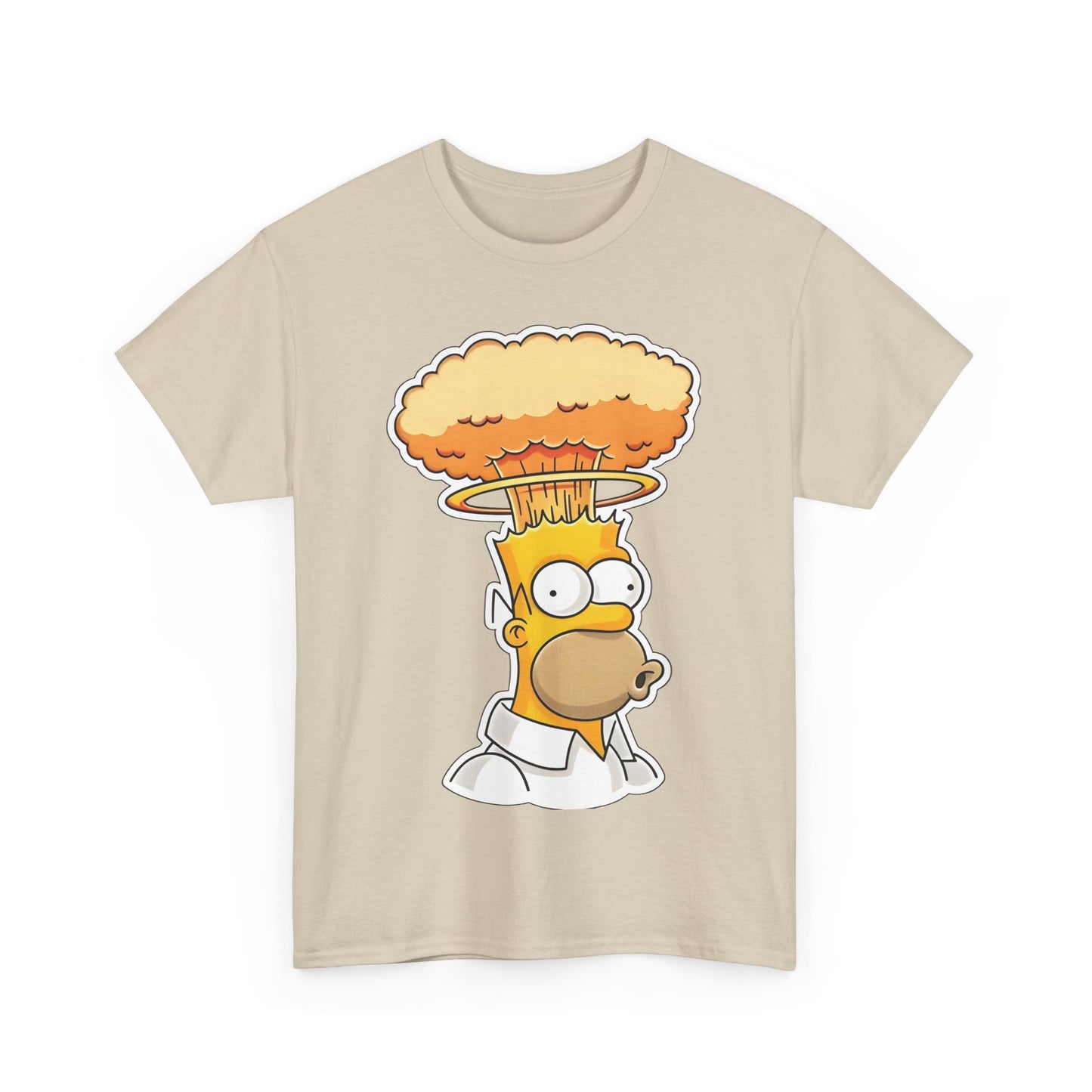 Homer Mind Blown  Graphic T-Shirt Urban Unisex Cotton Tee